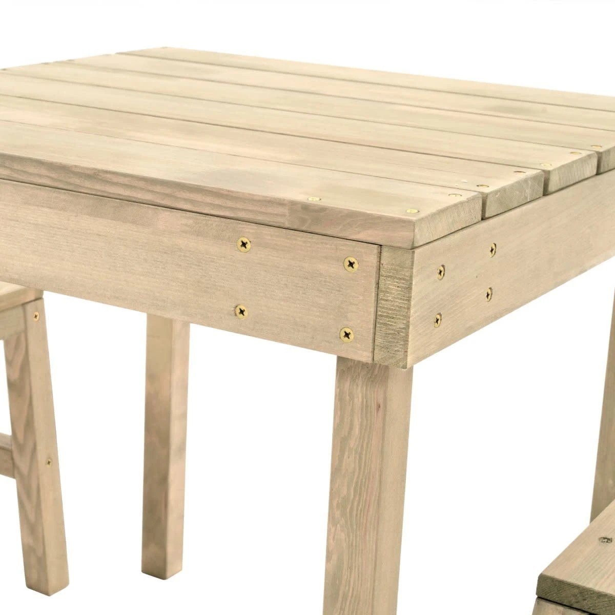 3 Wooden Table and Chairs, 3 of 6