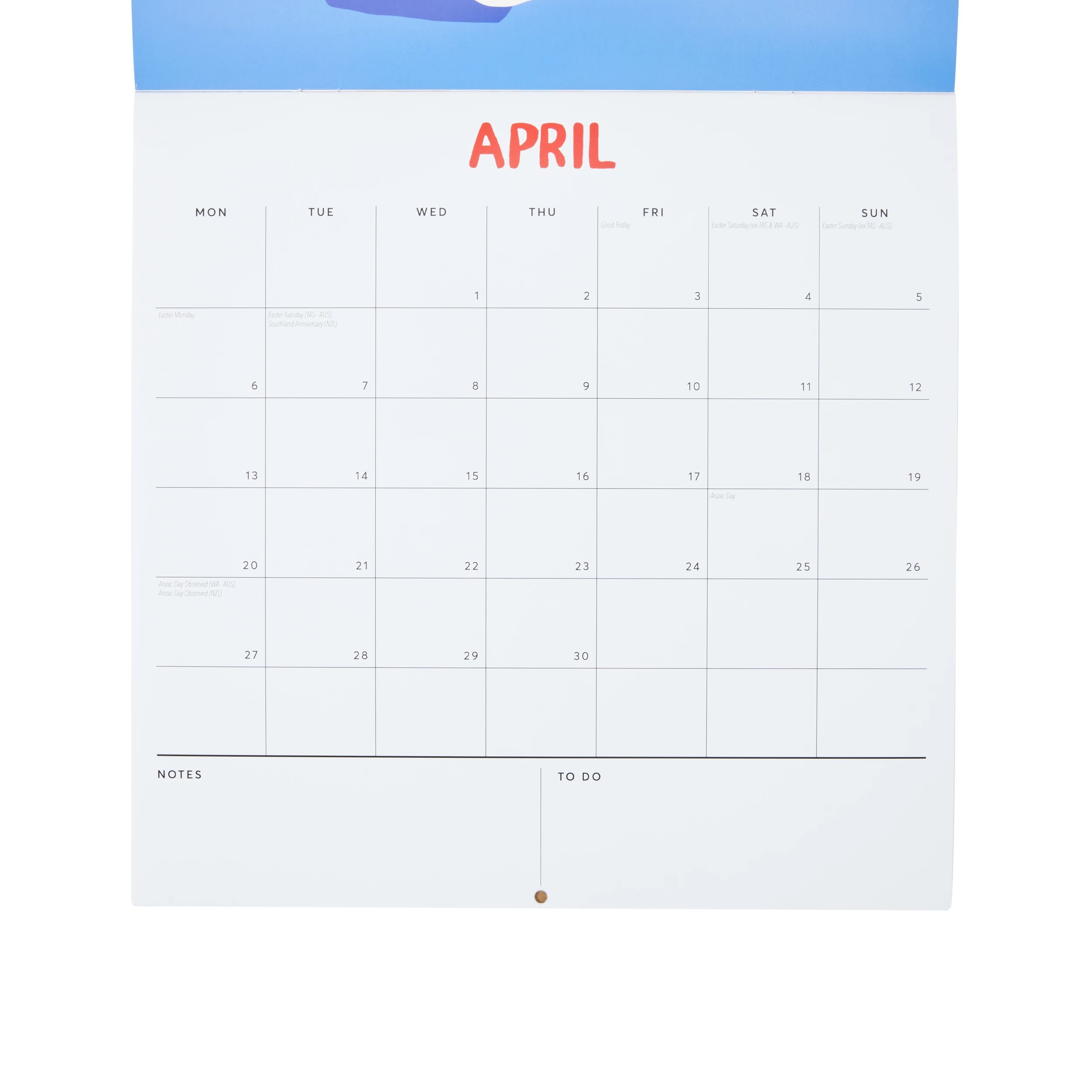 3 2026 Wall Mediterranean Calendar, 3 of 6