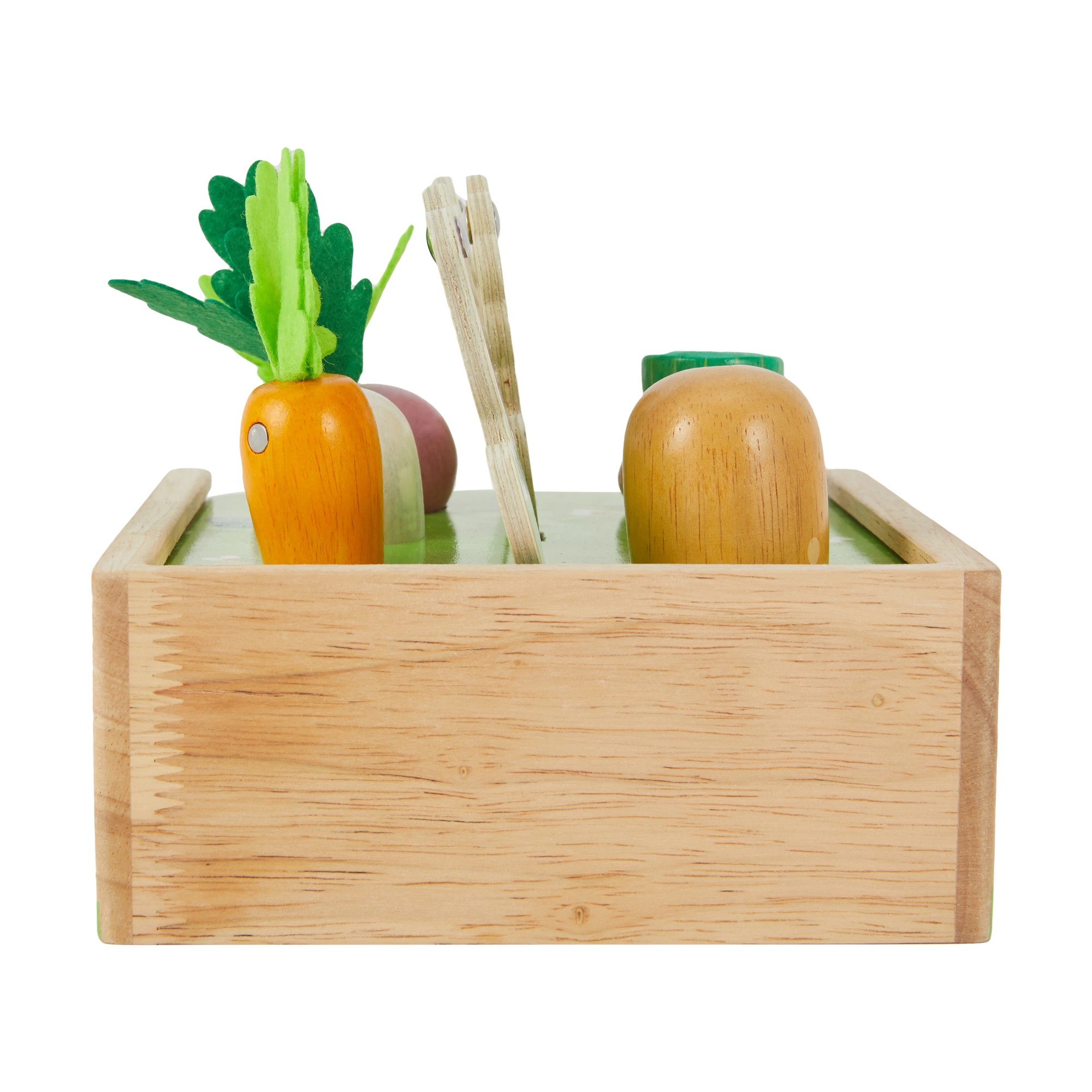 4 12 Piece Wooden Gardening Shape Sorter Playset, 4 of 10