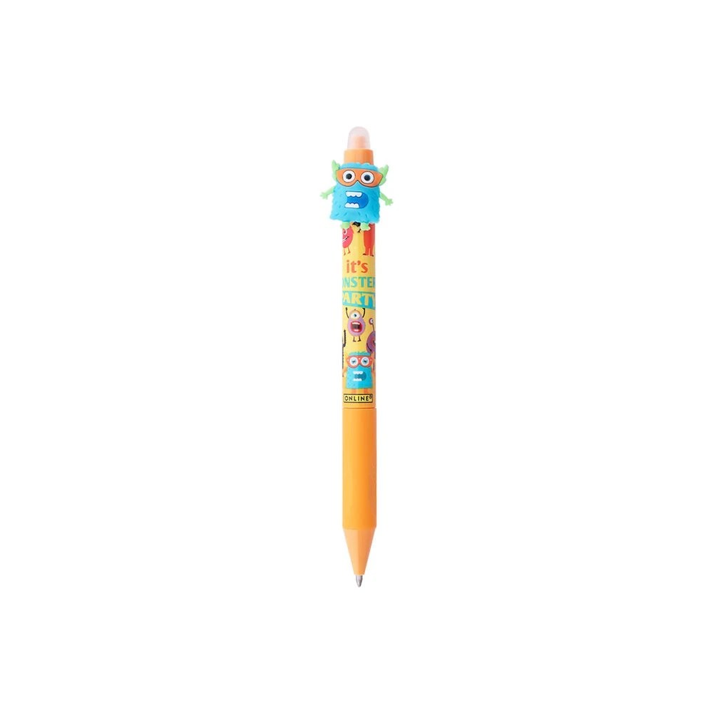 1 ONLINE magiXX Fun Erasable Gel Pen Monster Yellow, 1 of 3