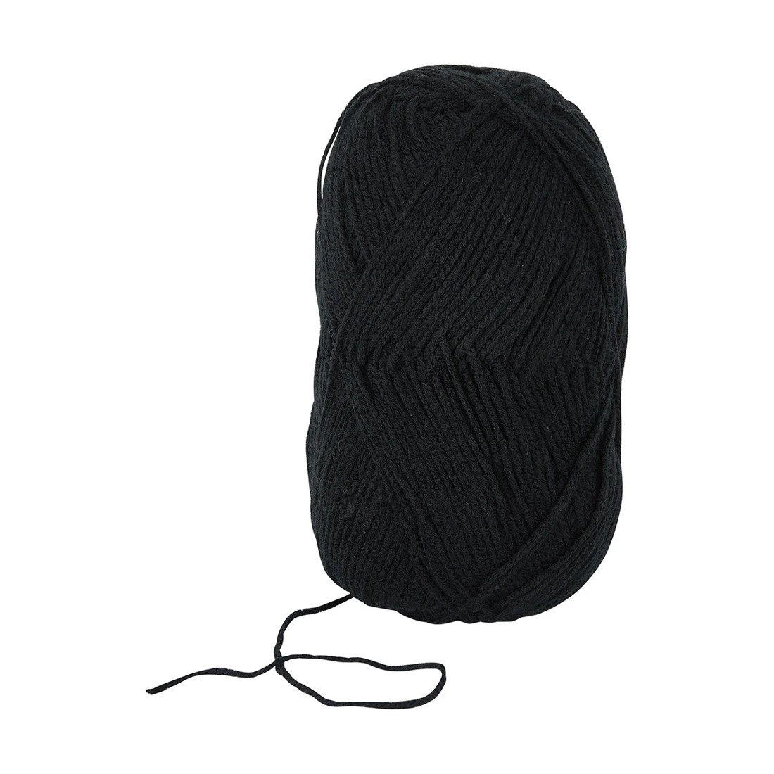 2 8 Ply Classic Acrylic Yarn - Black, 2 of 6