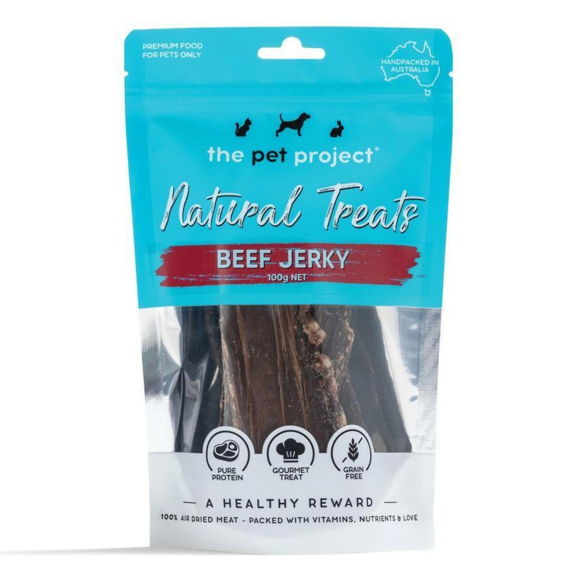 1 The Pet Project Beef Jerky 100g, 1 of 1