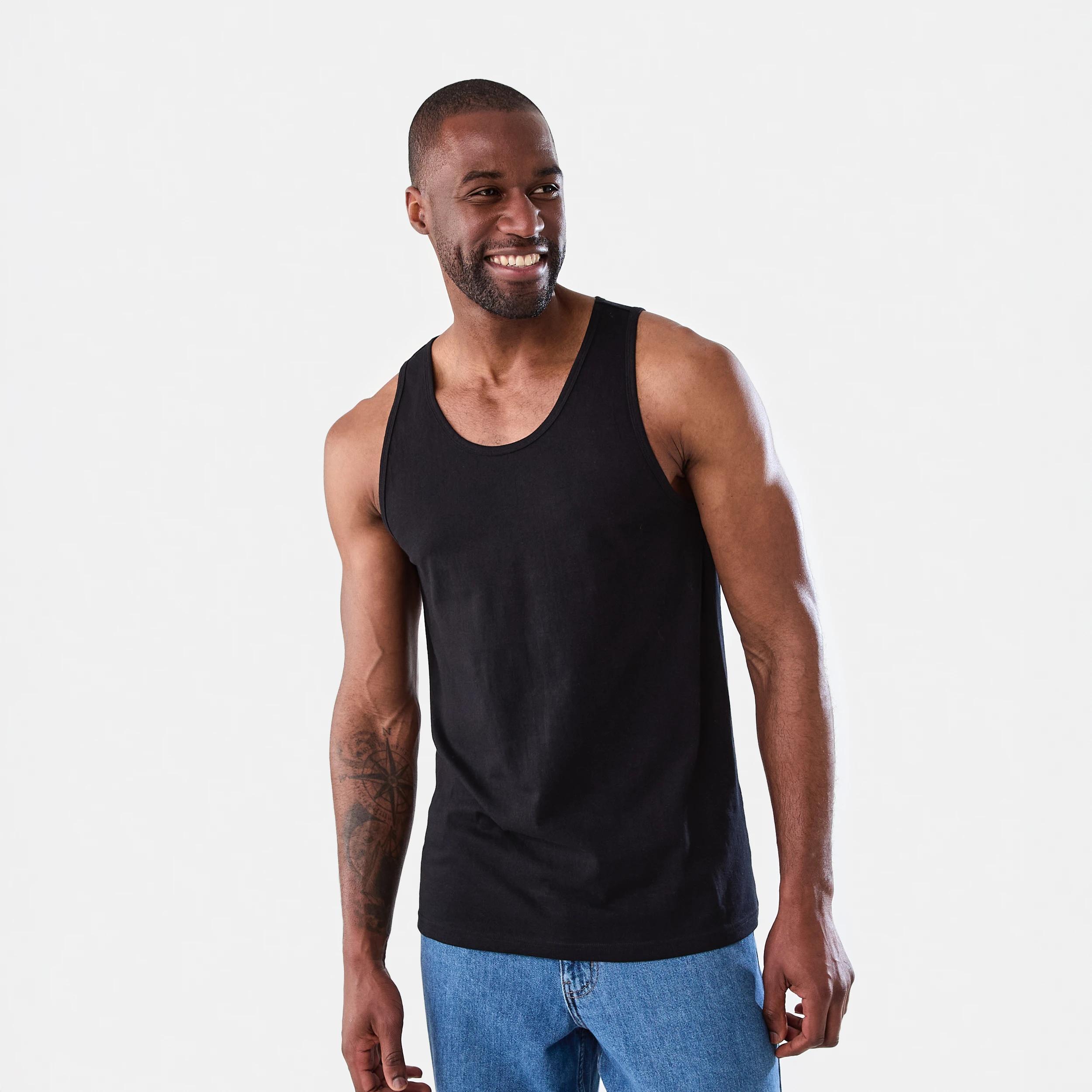 2 Plain Tank BLACK, 2 of 6