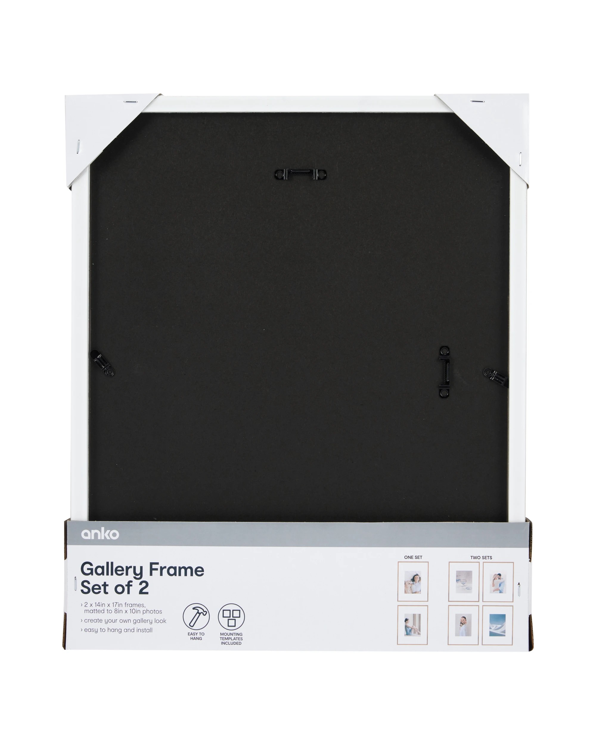 6 Set of 2 Gallery Frame - Oak, 6 of 6