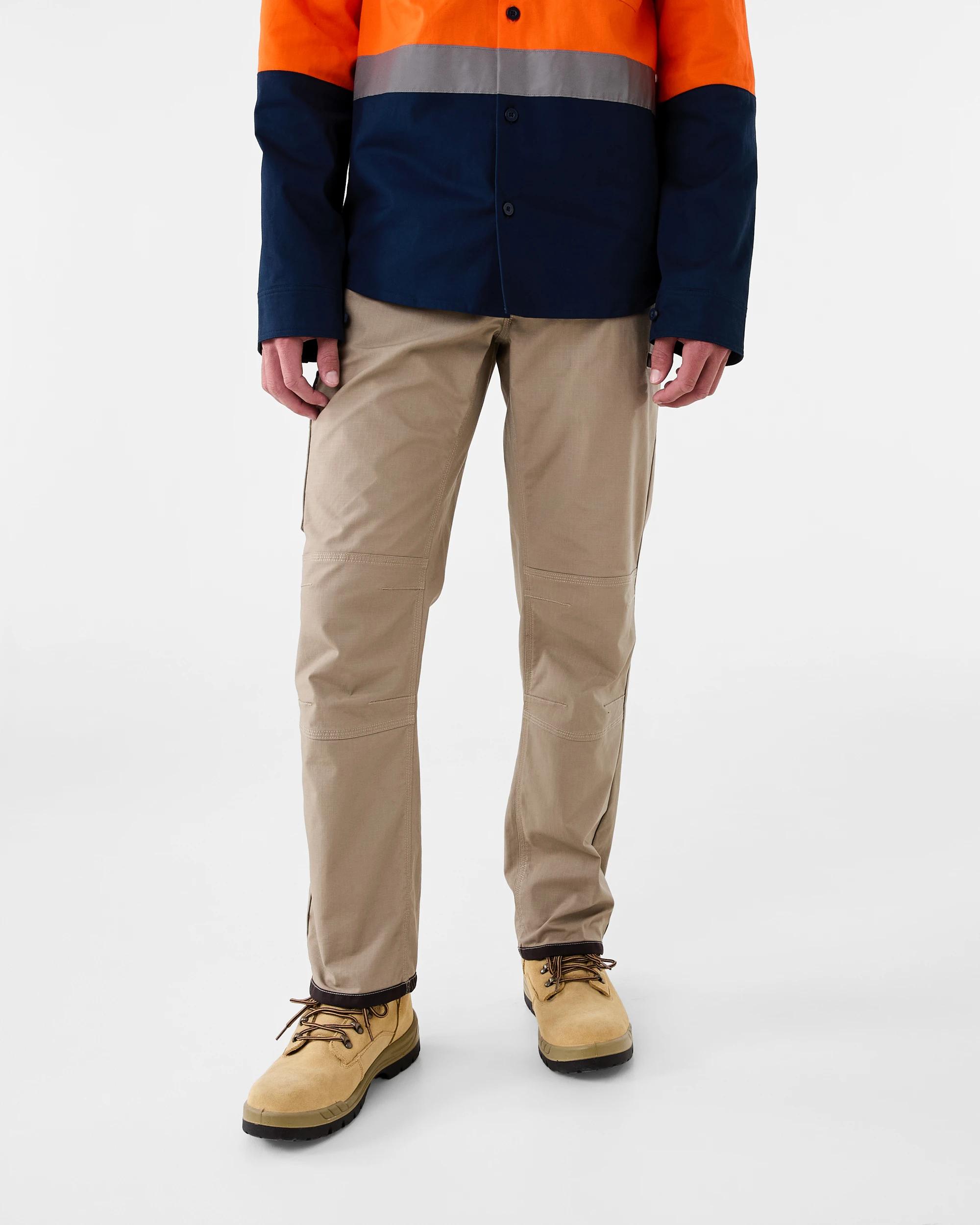 1 Workwear Ripstop Stretch Pants Bge Mshrm, 1 of 8