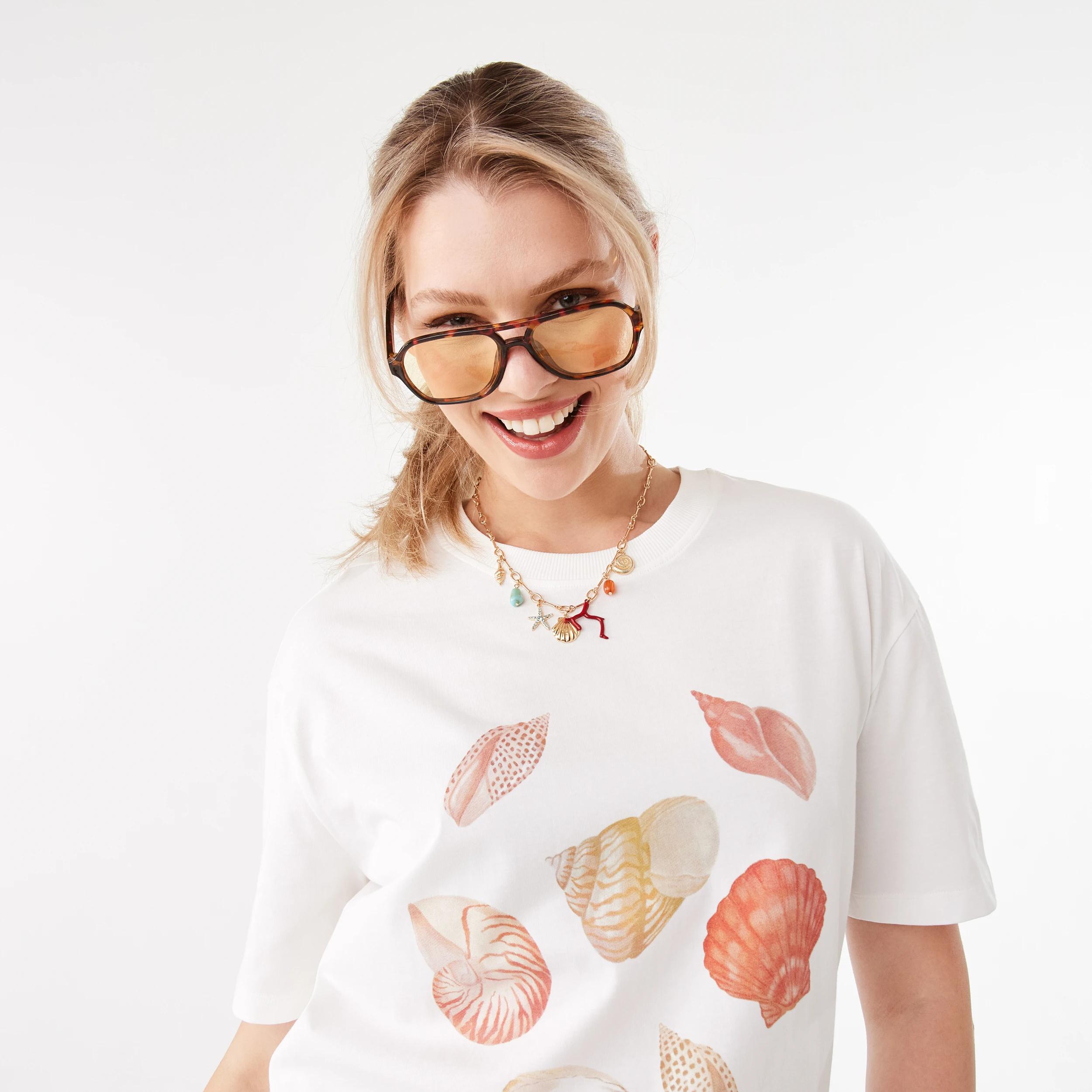 5 Short Sleeve Oversized Boyfriend T-shirt Shells, 5 of 6