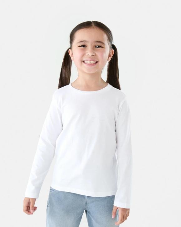 Long Sleeve Plain T-shirt