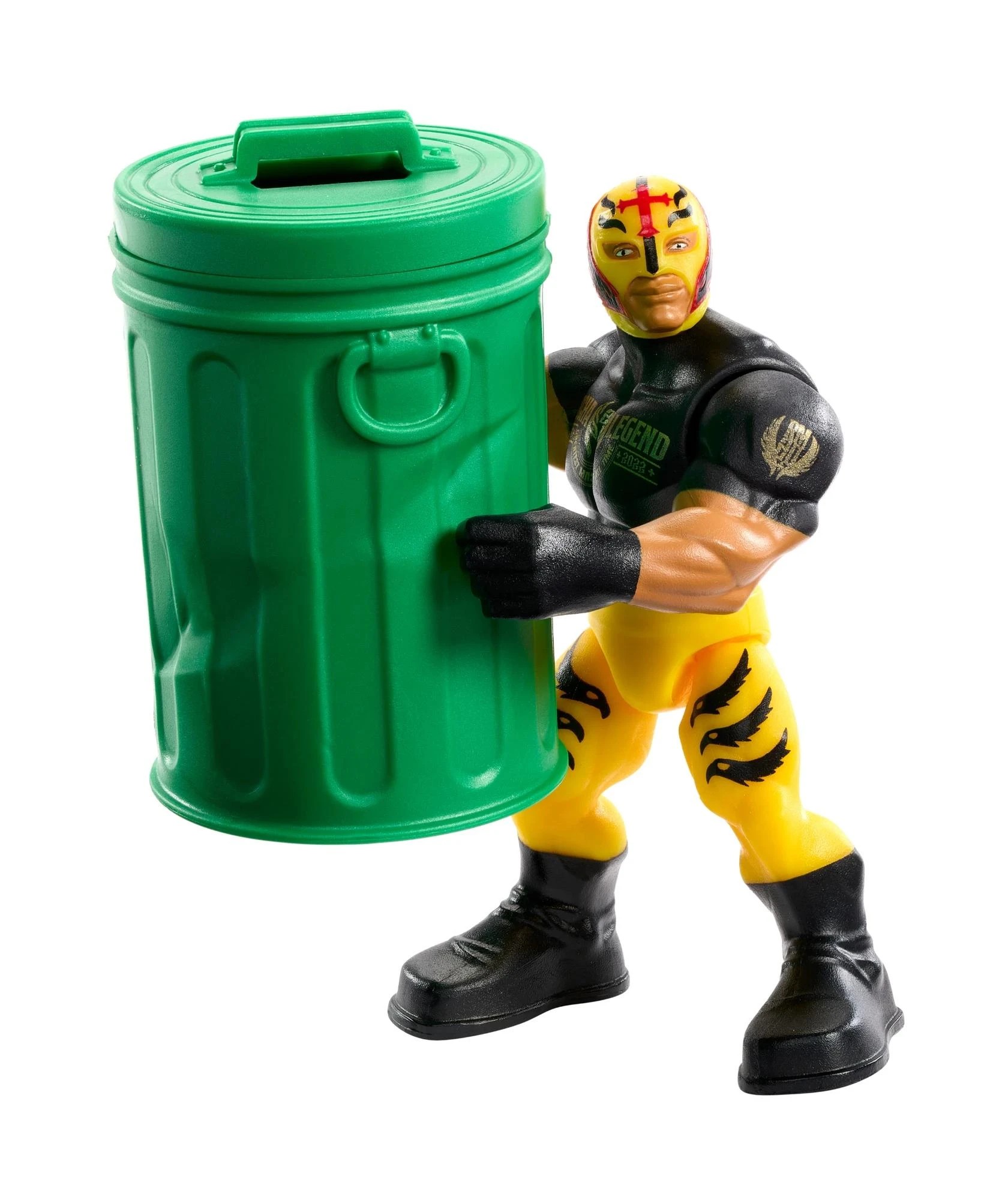 3 WWE Knuckle Crunchers Action Figures & Accessories – Assorted* - Multi, 3 of 6