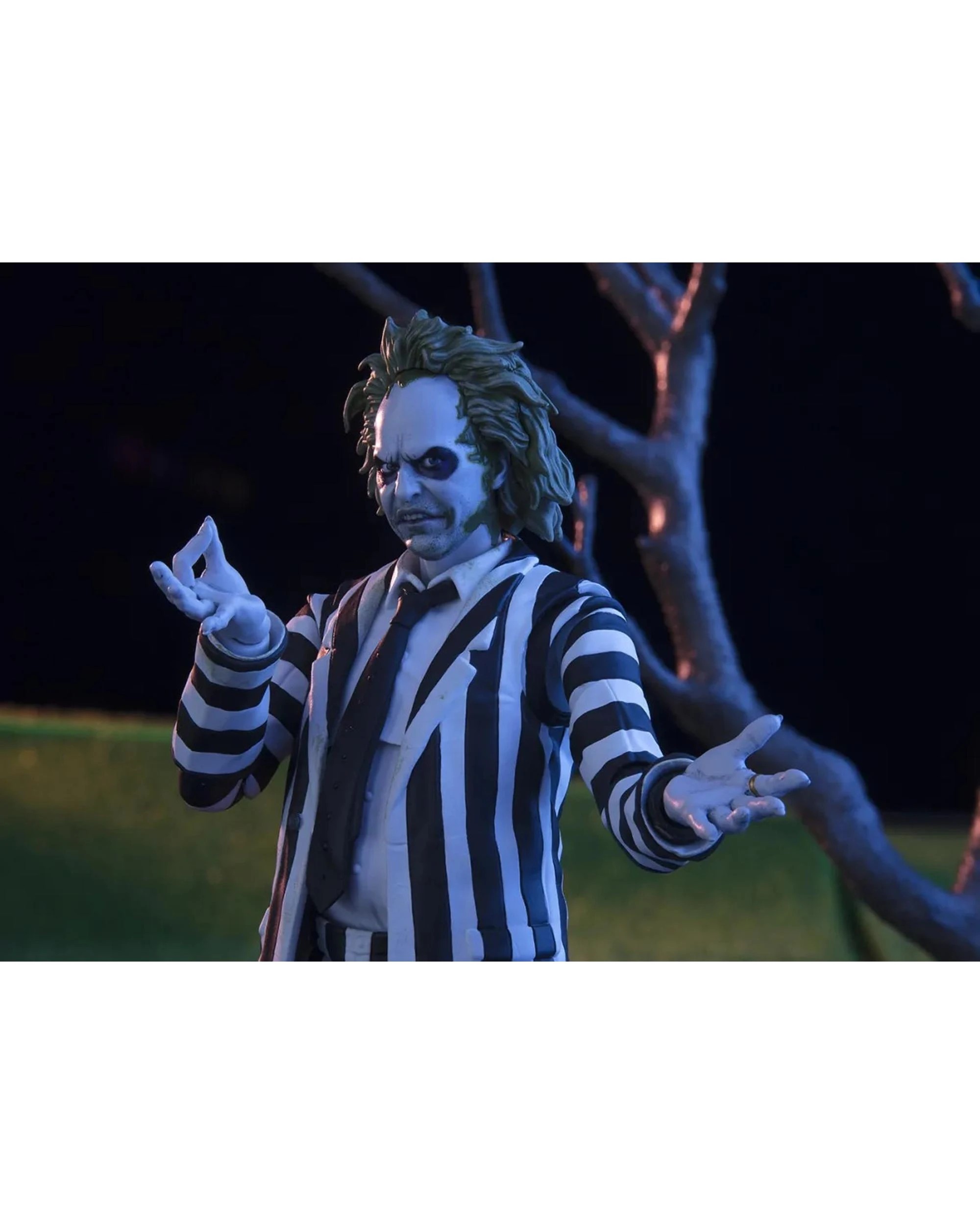 8 Tamashii Nations S.H.Figuarts Beetlejuice 1988 Beetlejuice 6 inch Figure, 8 of 9