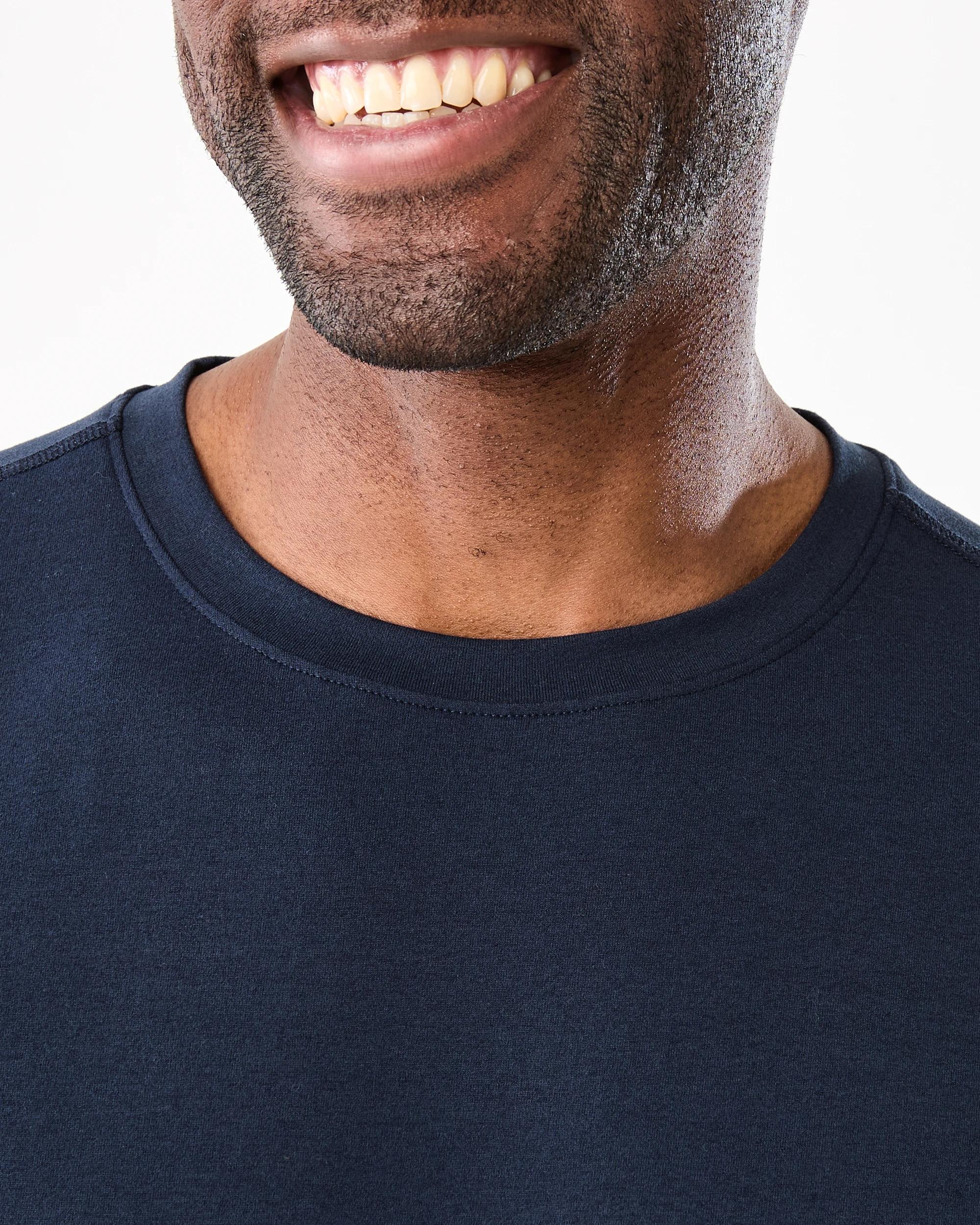 5 Active Mens Oversized Training T-shirt SHADE NAVY, 5 of 8