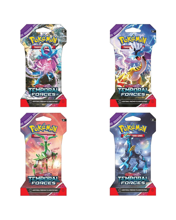 Pokemon Trading Card Game: Scarlet & Violet Temporal Forces Blister Pack - Assorted