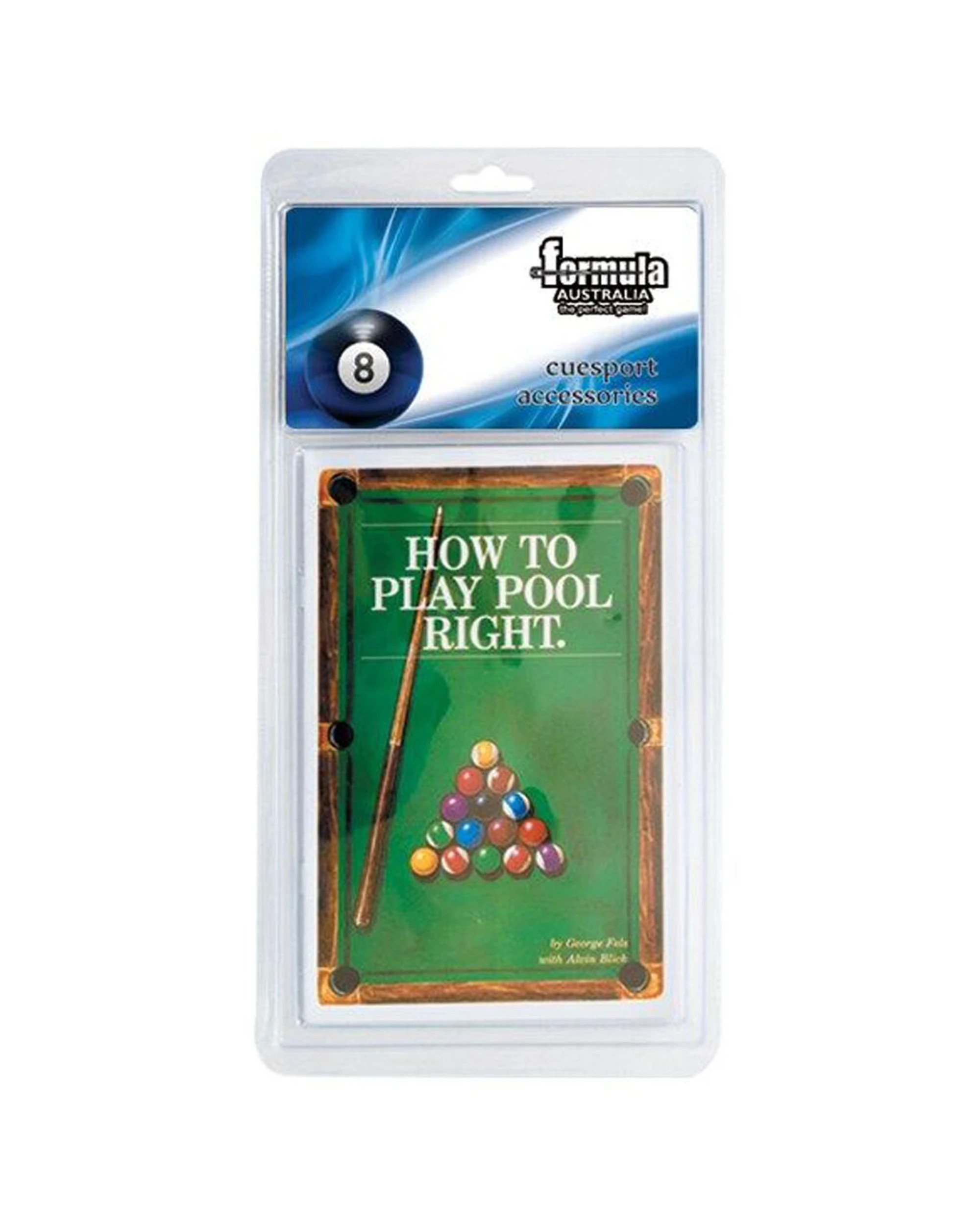 1 Formula Sports How to Play Pool Right Games Billiard Table Booklet - Green, 1 of 1