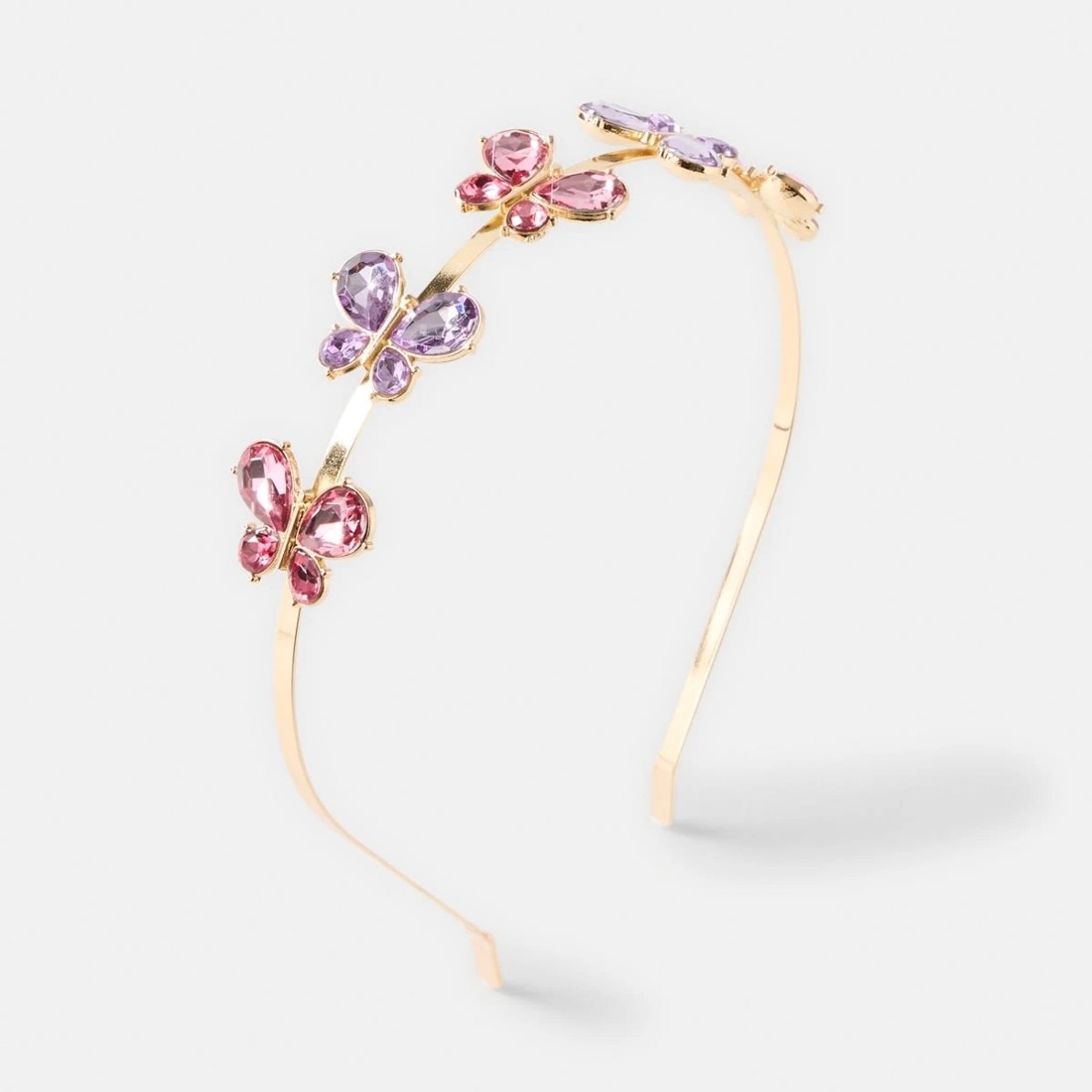 1 Butterfly Headband - Gold Tone, 1 of 4