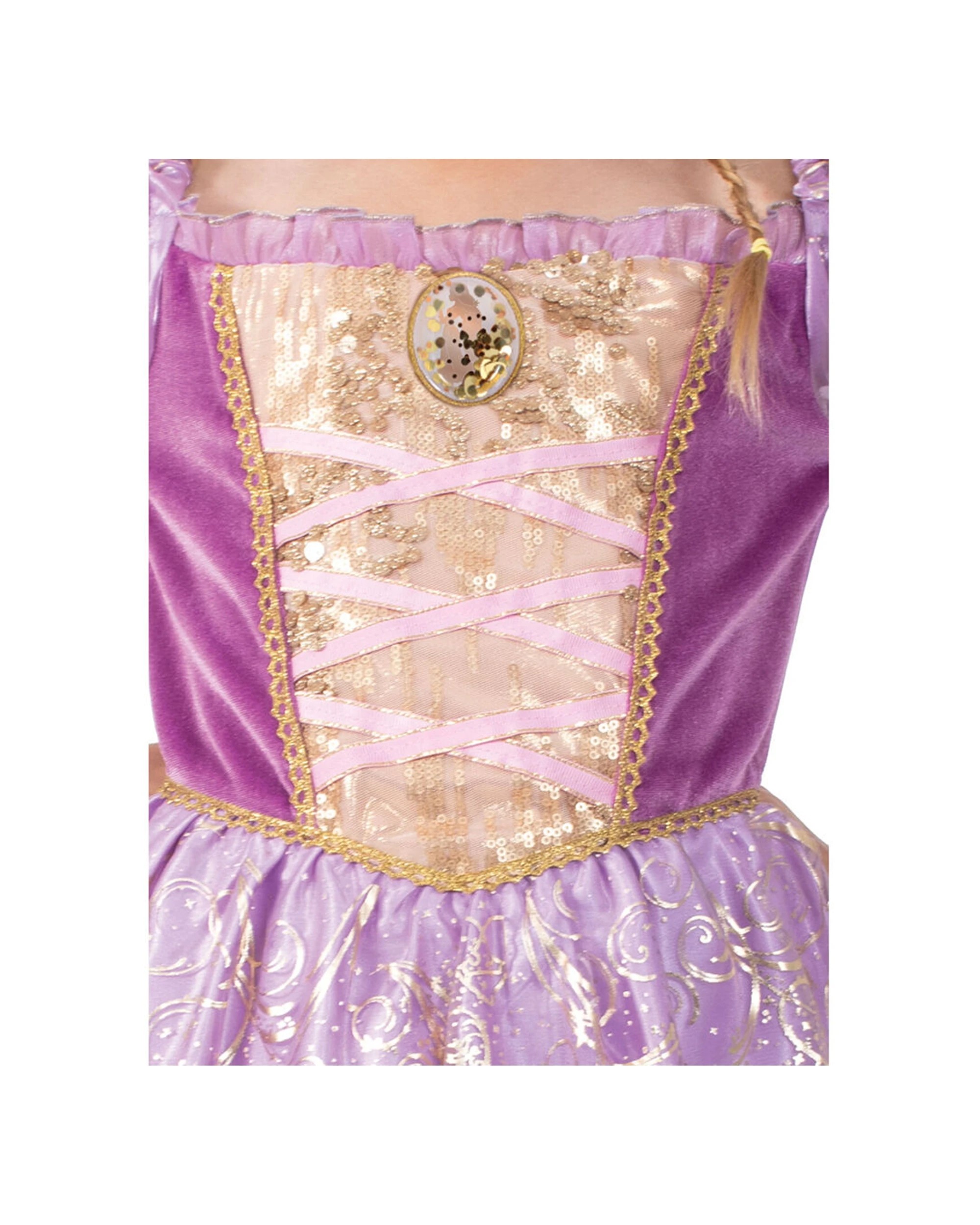2 Disney Rapunzel Ultimate Princess Girls Dress Up Costume L - Multi, 2 of 3