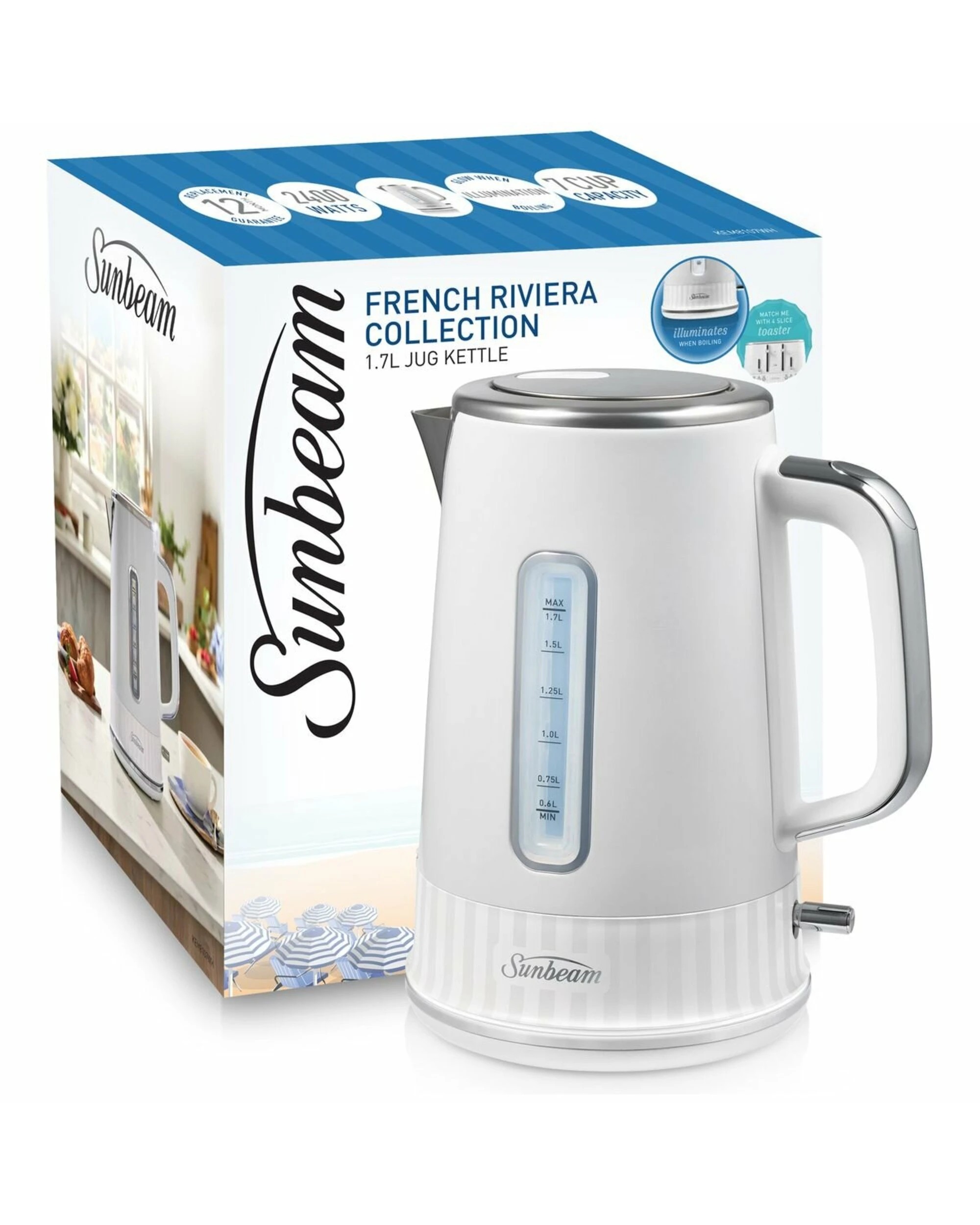 1 Sunbeam French Riviera 1.7L Kettle White, 1 of 5