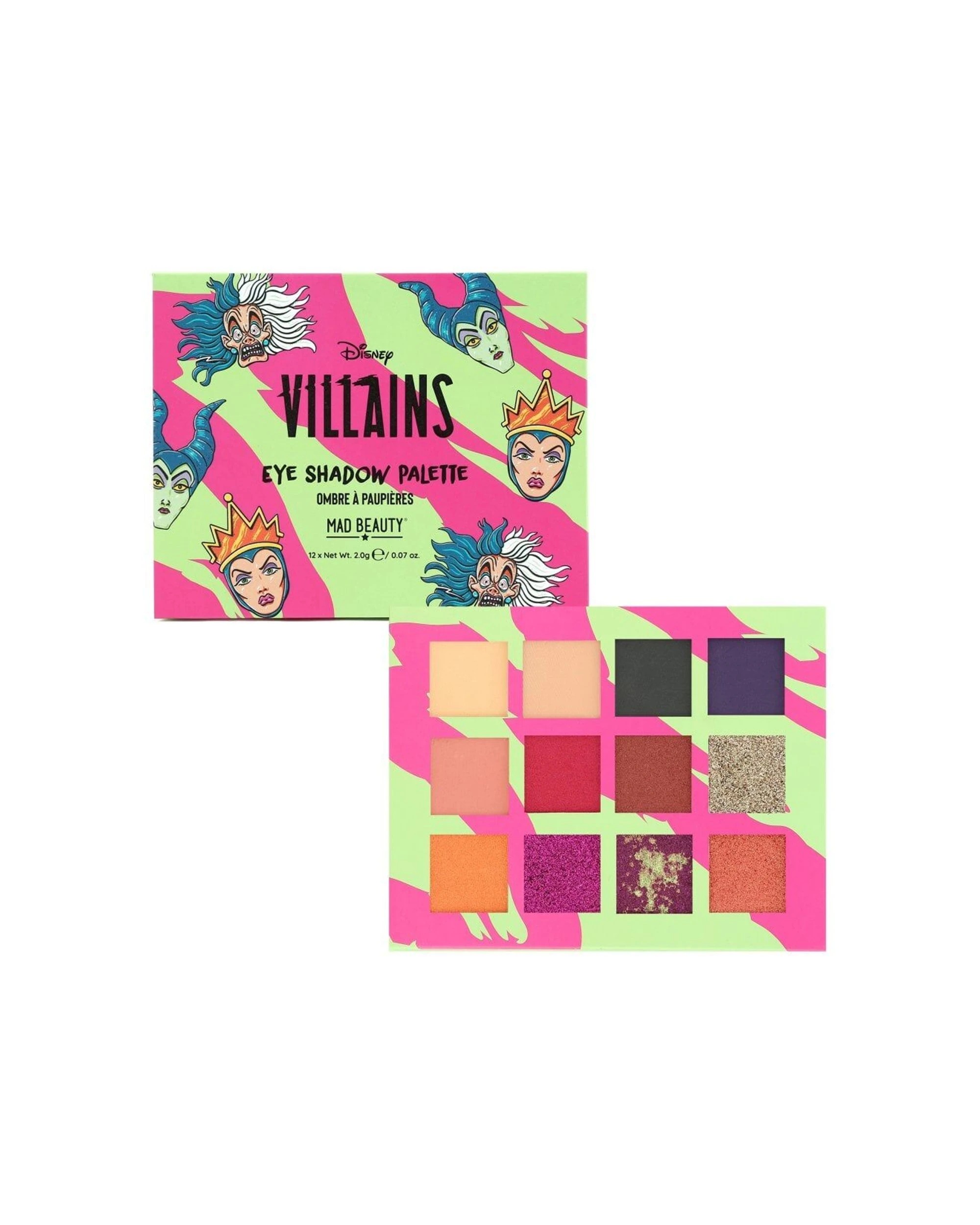 3 DISNEY 12pc Wicked Villains Pigmented Eyeshadow Makeup Palette 24g - Multi, 3 of 4