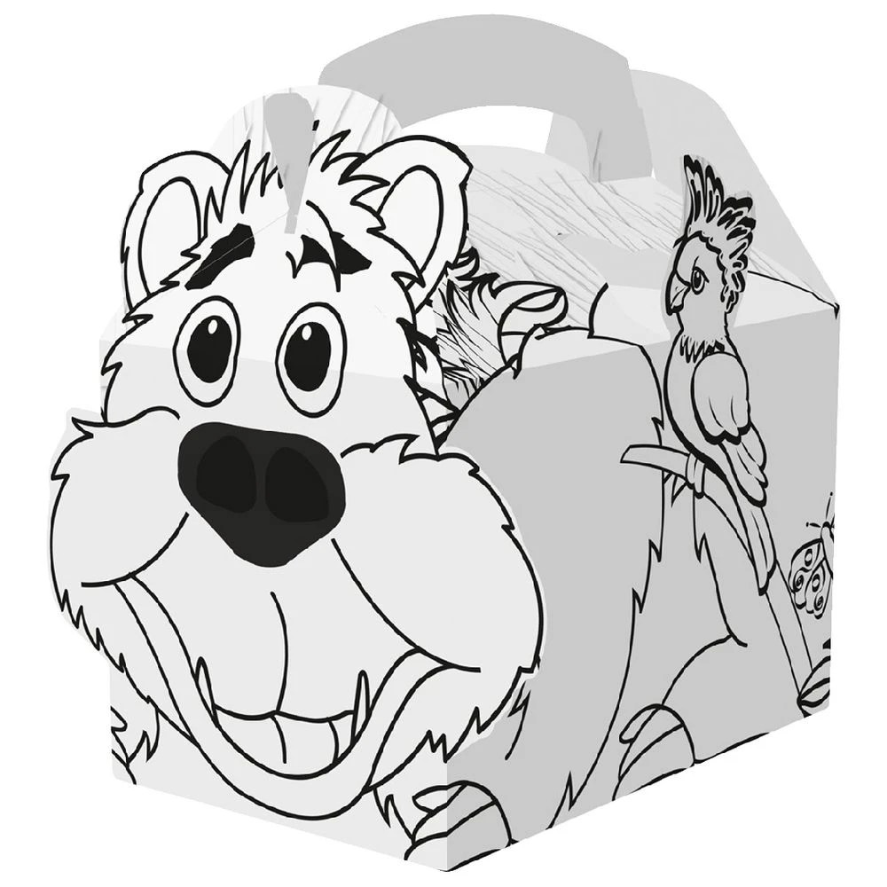 5 Colpac Kids Mealbox Colour-in Jungle 25 Pack, 5 of 9