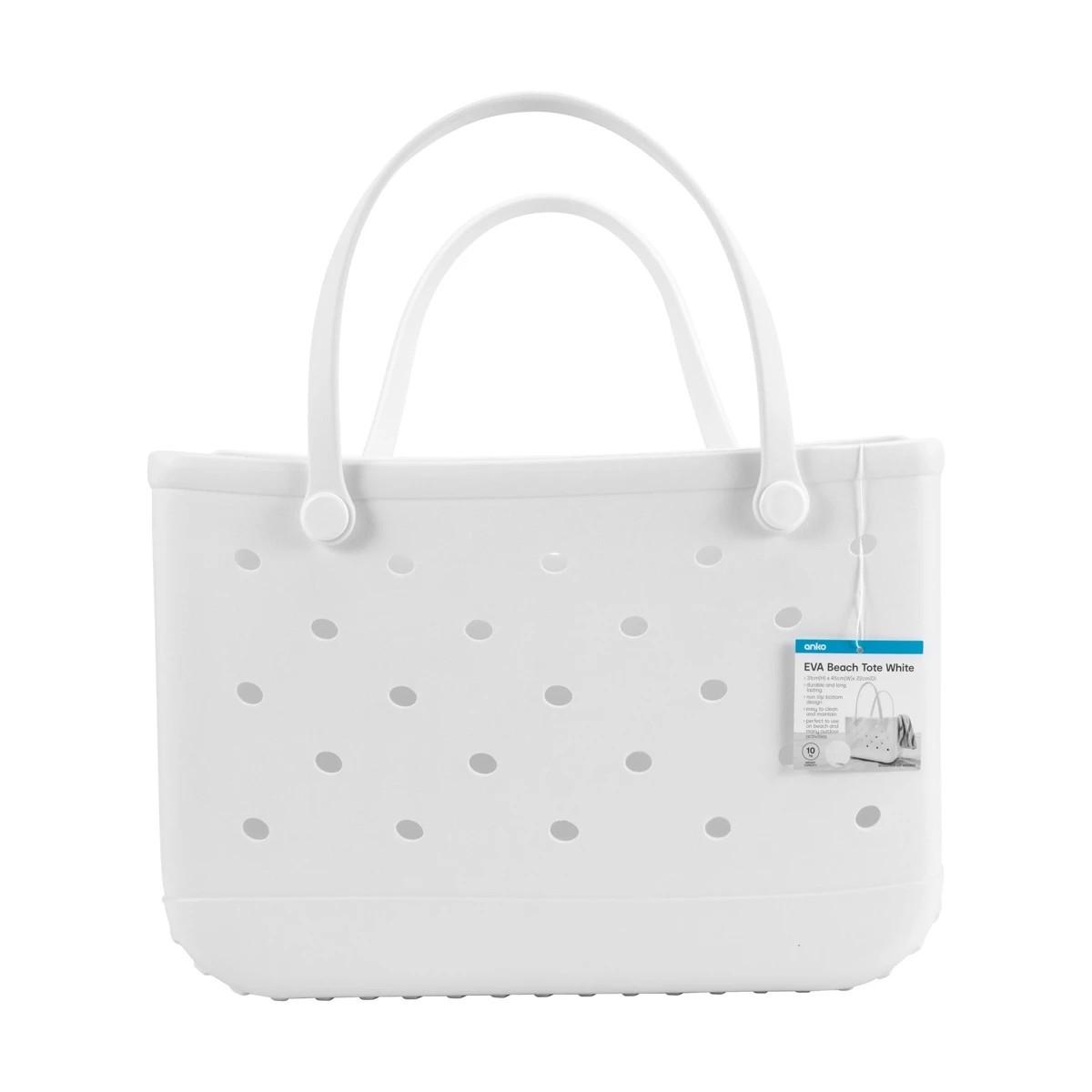 9 EVA Beach Tote - White, 9 of 10