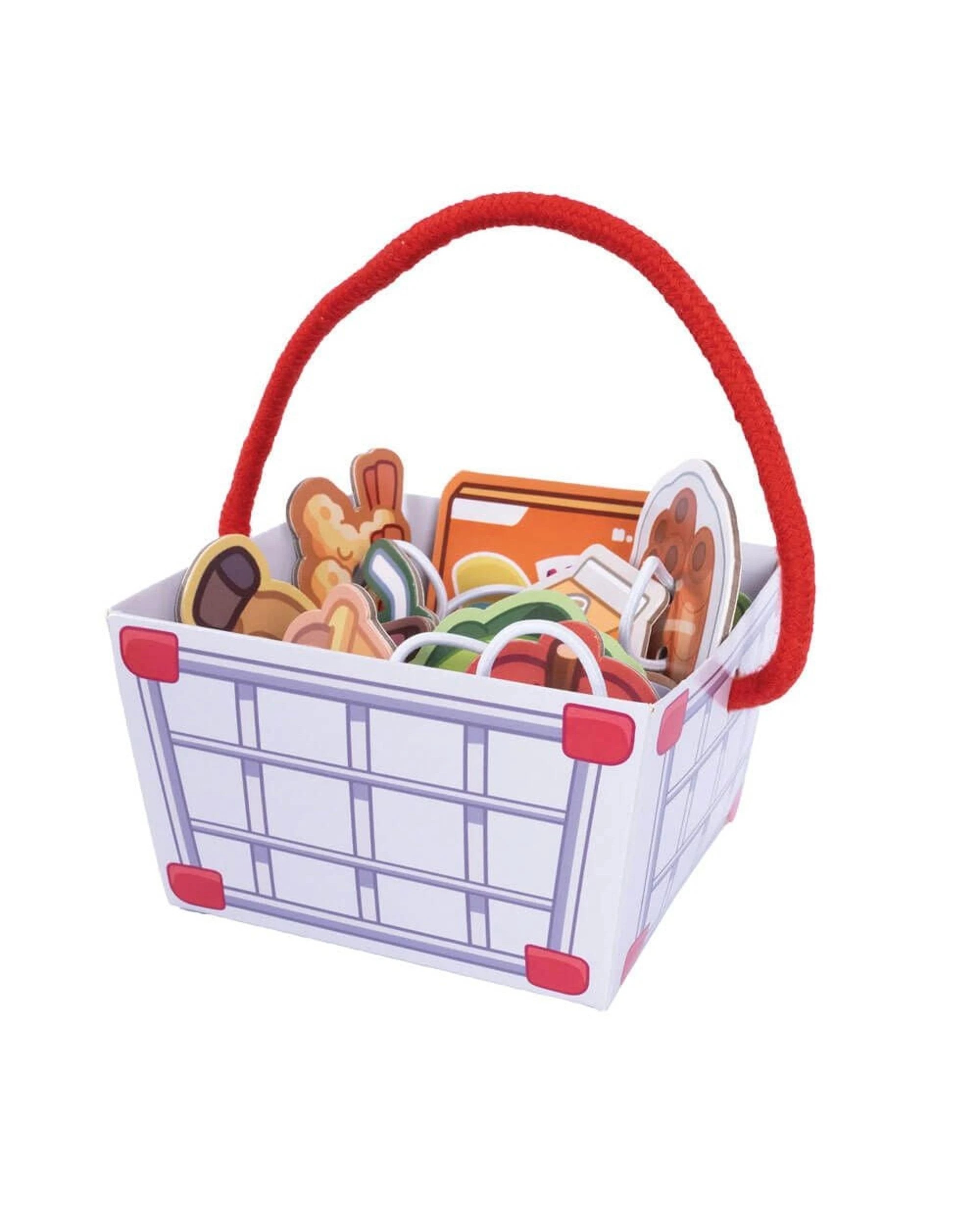 4 Bluey Wooden Grannies Shopping Set and Game, 4 of 6