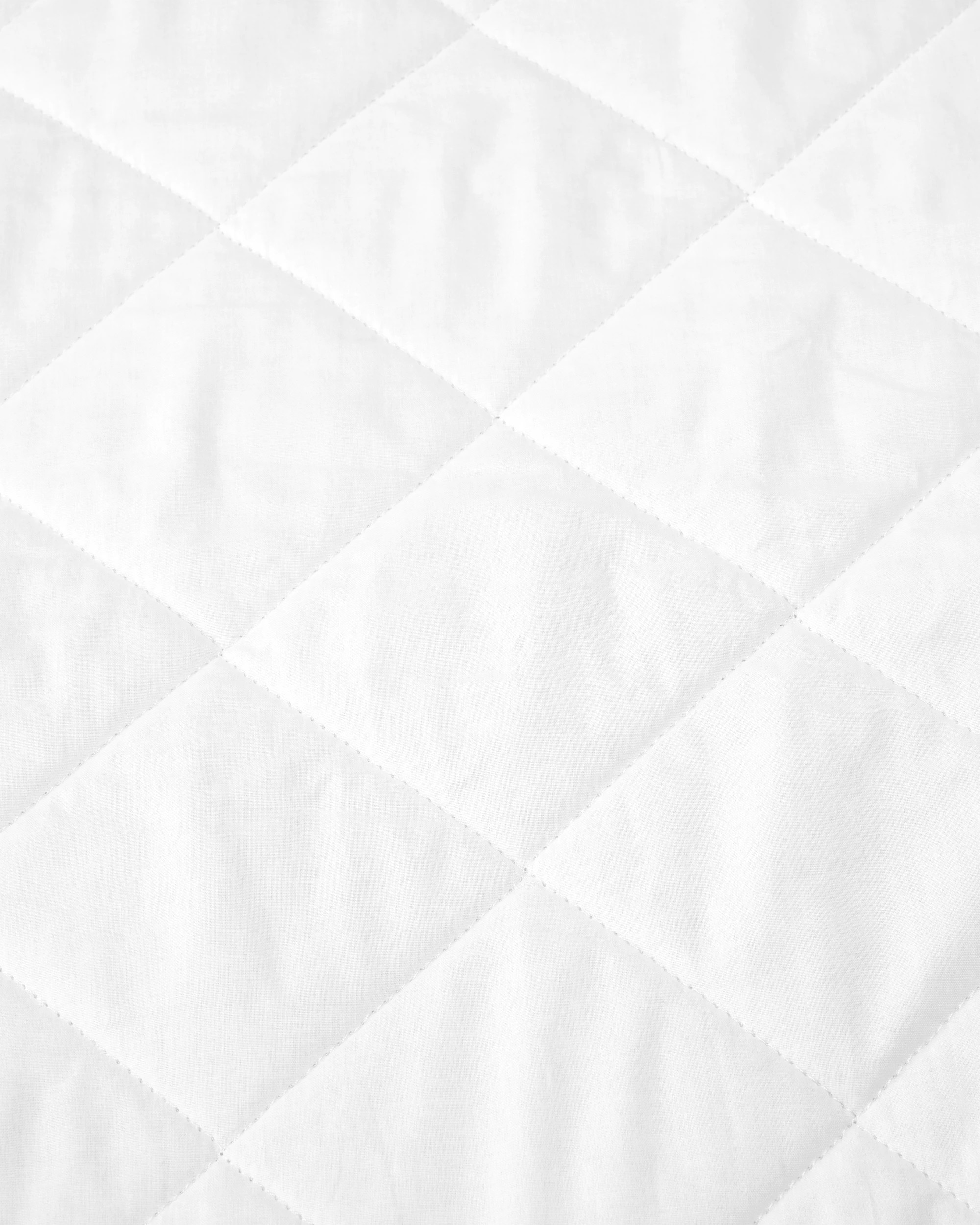 2 Waterproof Quilted Mattress Protector - Double Bed, White, 2 of 4