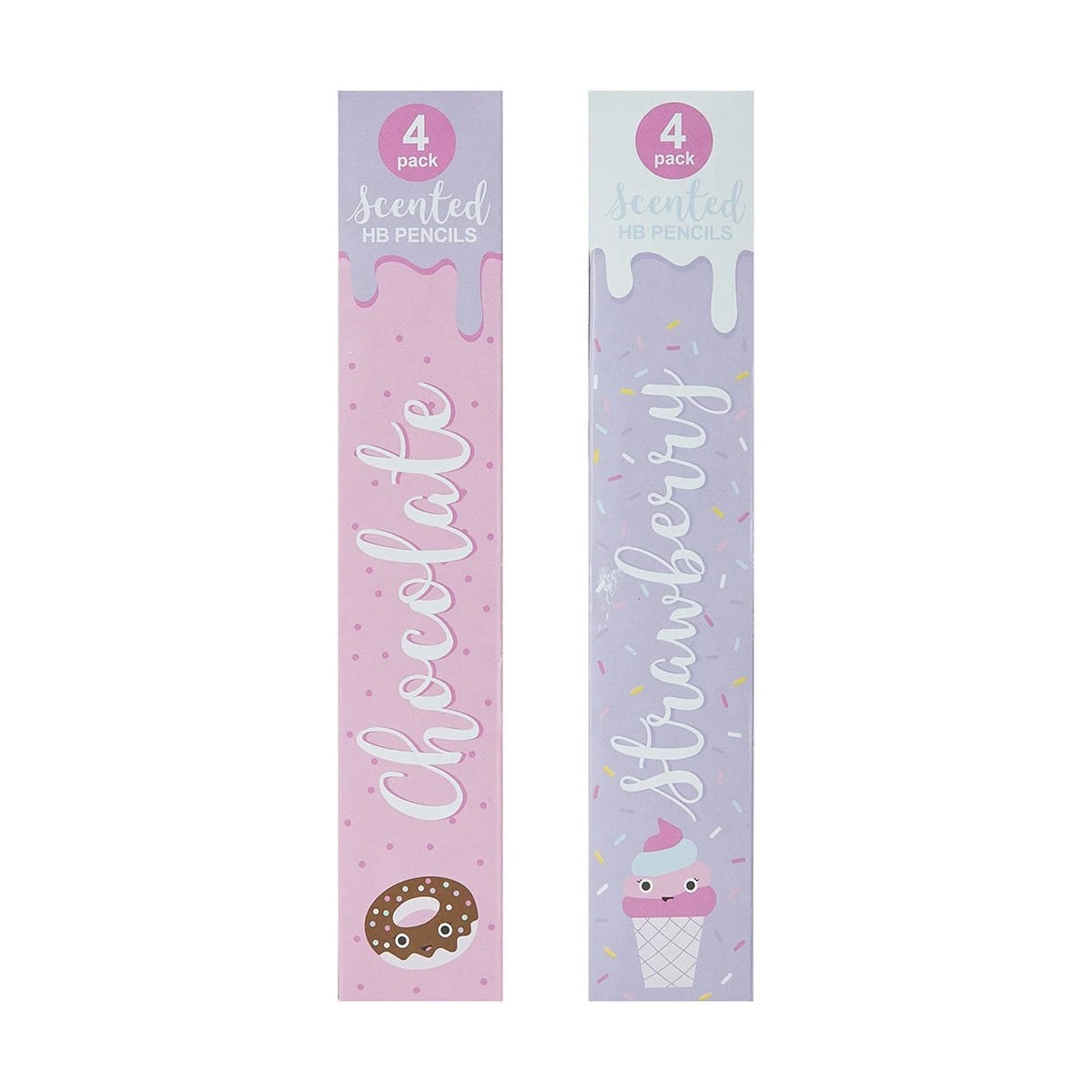 1 4 Pack Scented HB Pencils - Assorted, 1 of 5