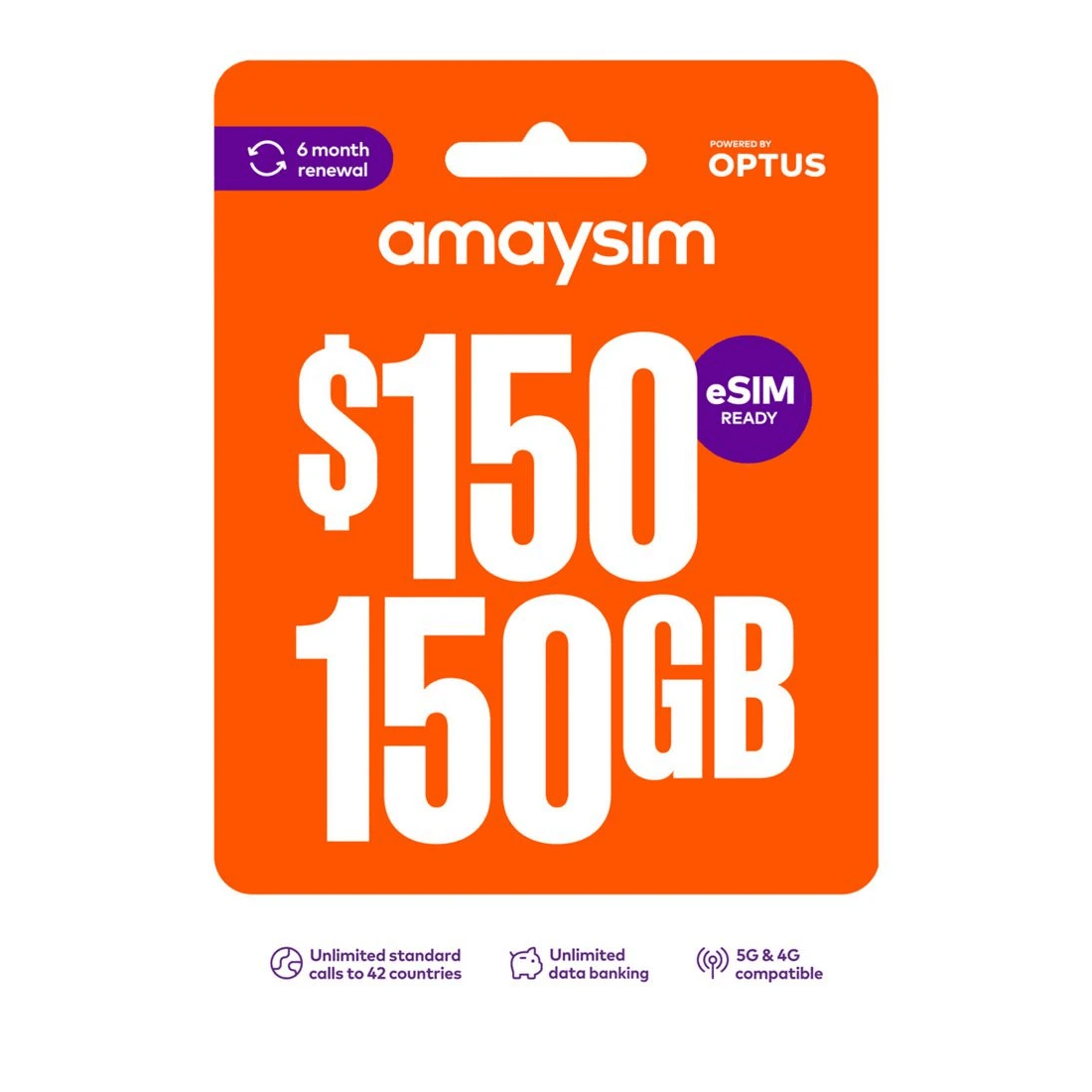 1 Amaysim $150 Starter Pack, 1 of 1