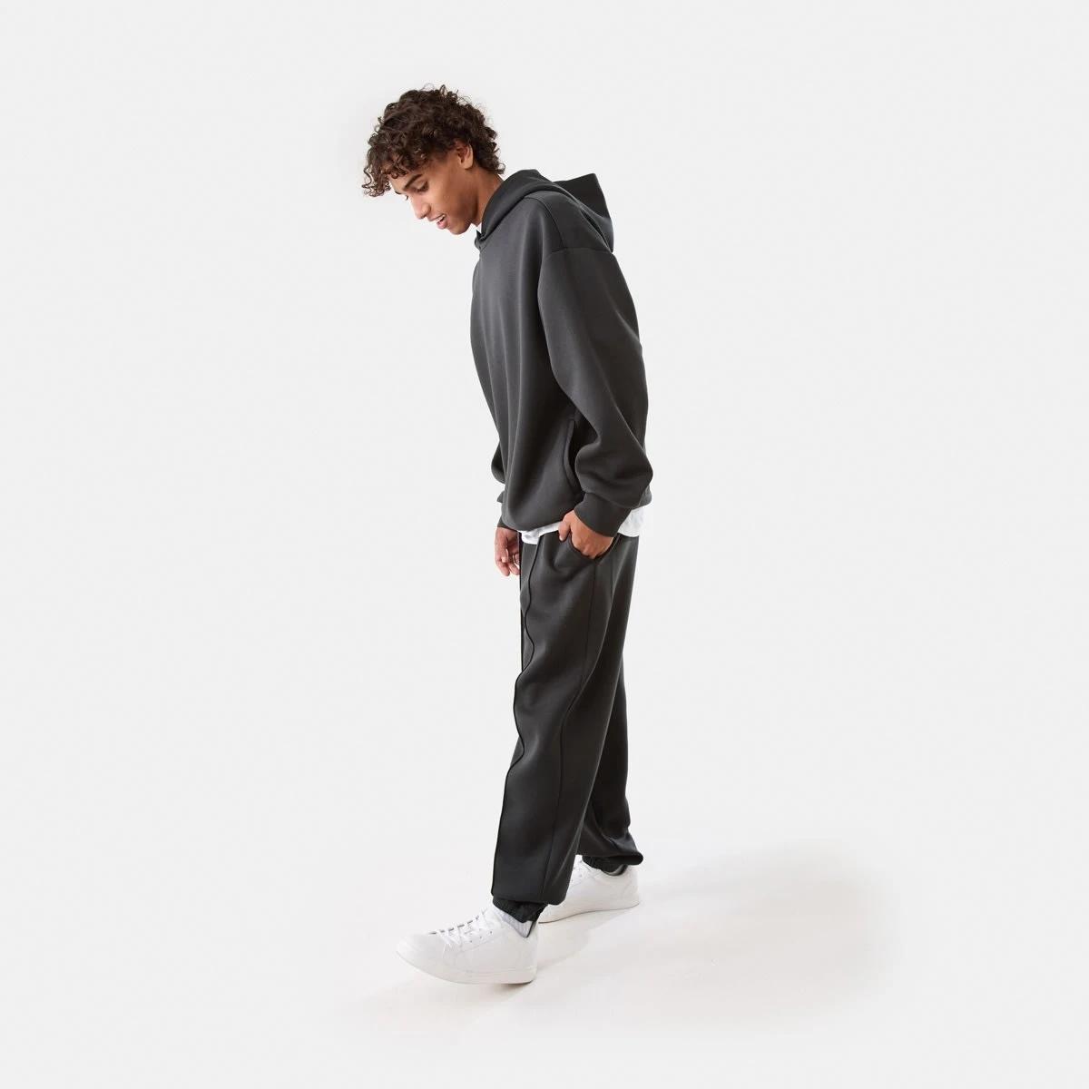 3 Oversized Scuba Hoodie VOLCANIC ROCK, 3 of 9