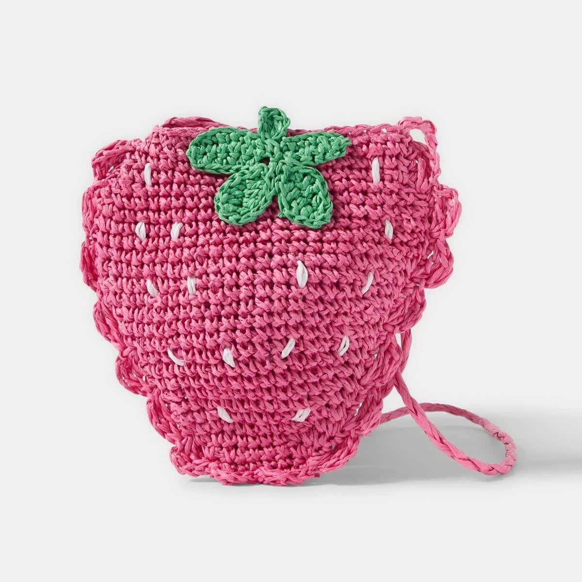 1 Mini Crossbody Bag STRAW STRAWBERRY, 1 of 4