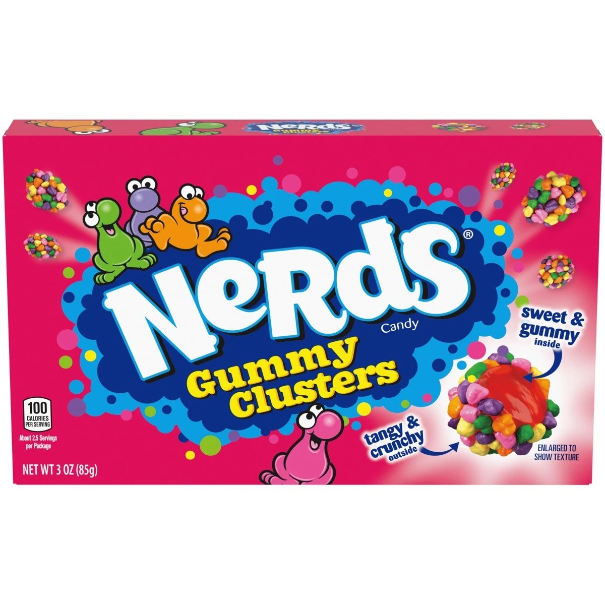 1 Nerds Gummy Clusters 85g, 1 of 3