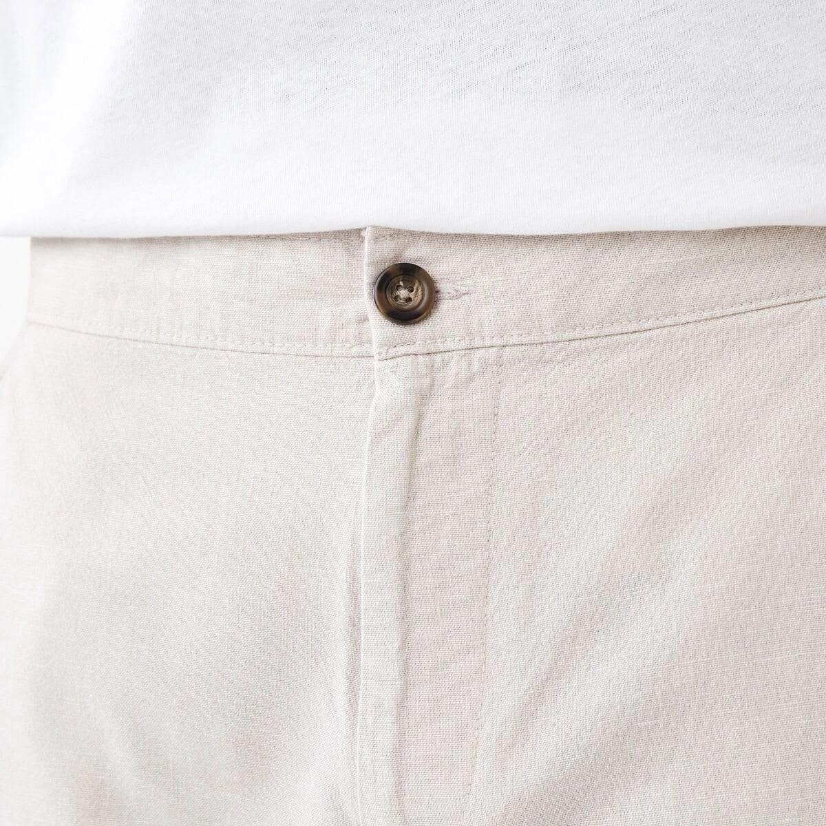 5 Textured Bermuda Shorts BARLEY BEIGE, 5 of 6