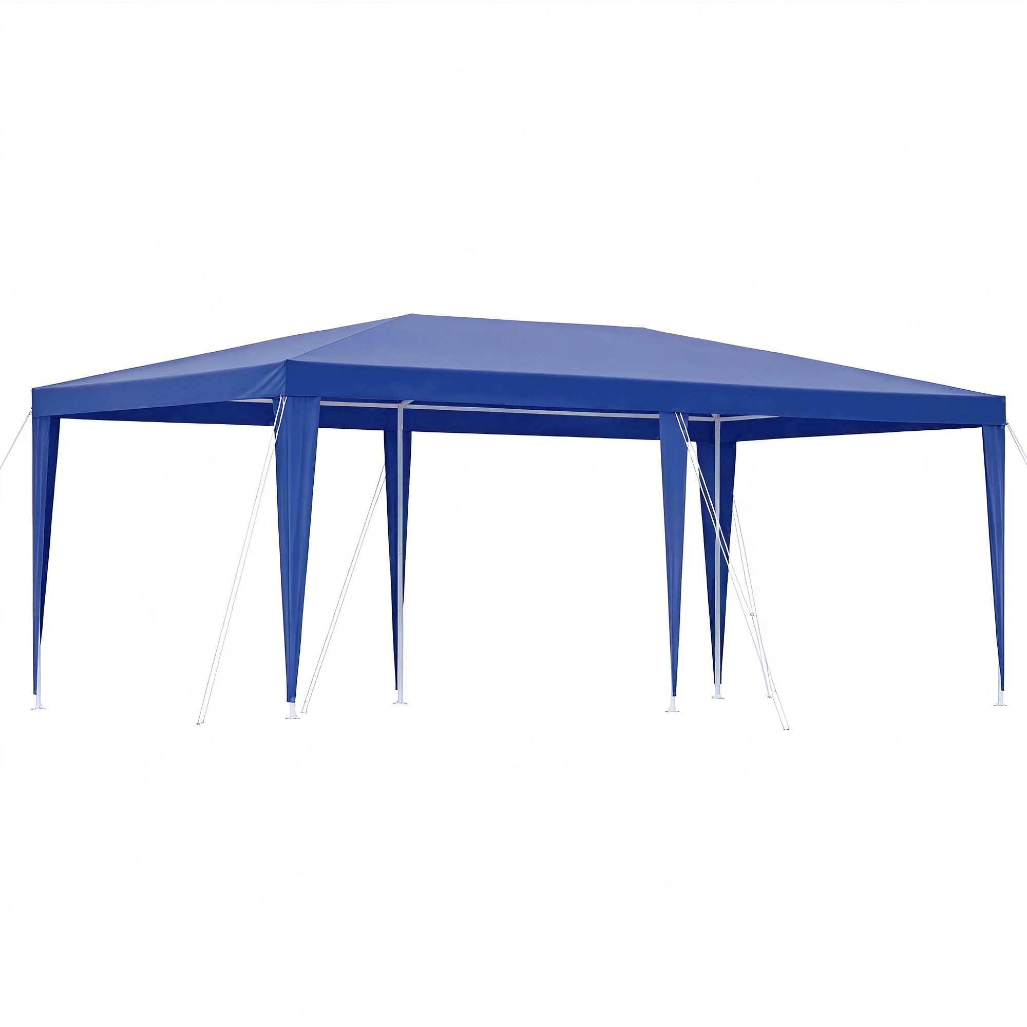 1 Instahut 3x6m Gazebo Outdoor Party Tent Marquee - Blue, 1 of 9