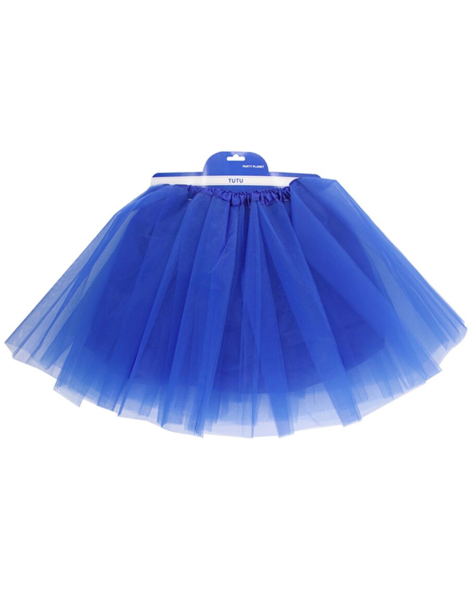 1 Party Planet Adult Tutu - ONE SIZE - Blue, 1 of 1