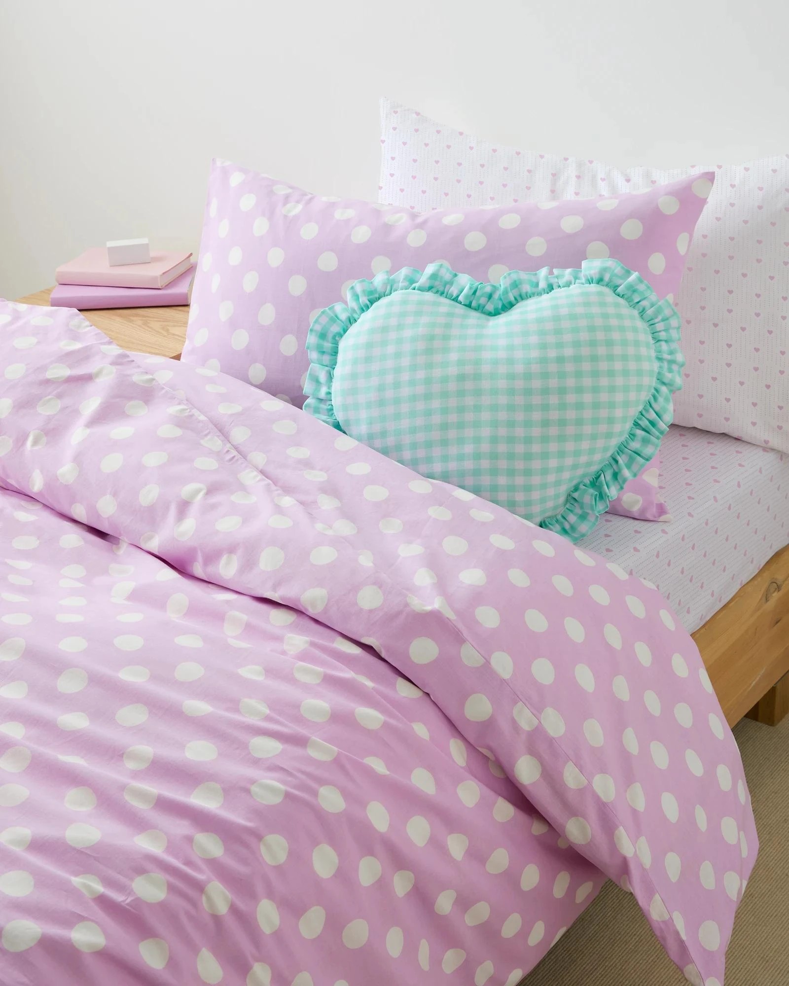 4 Target Cara Kids Australian Cotton Quilt Cover Set - Double Bed - Purple, 4 of 5