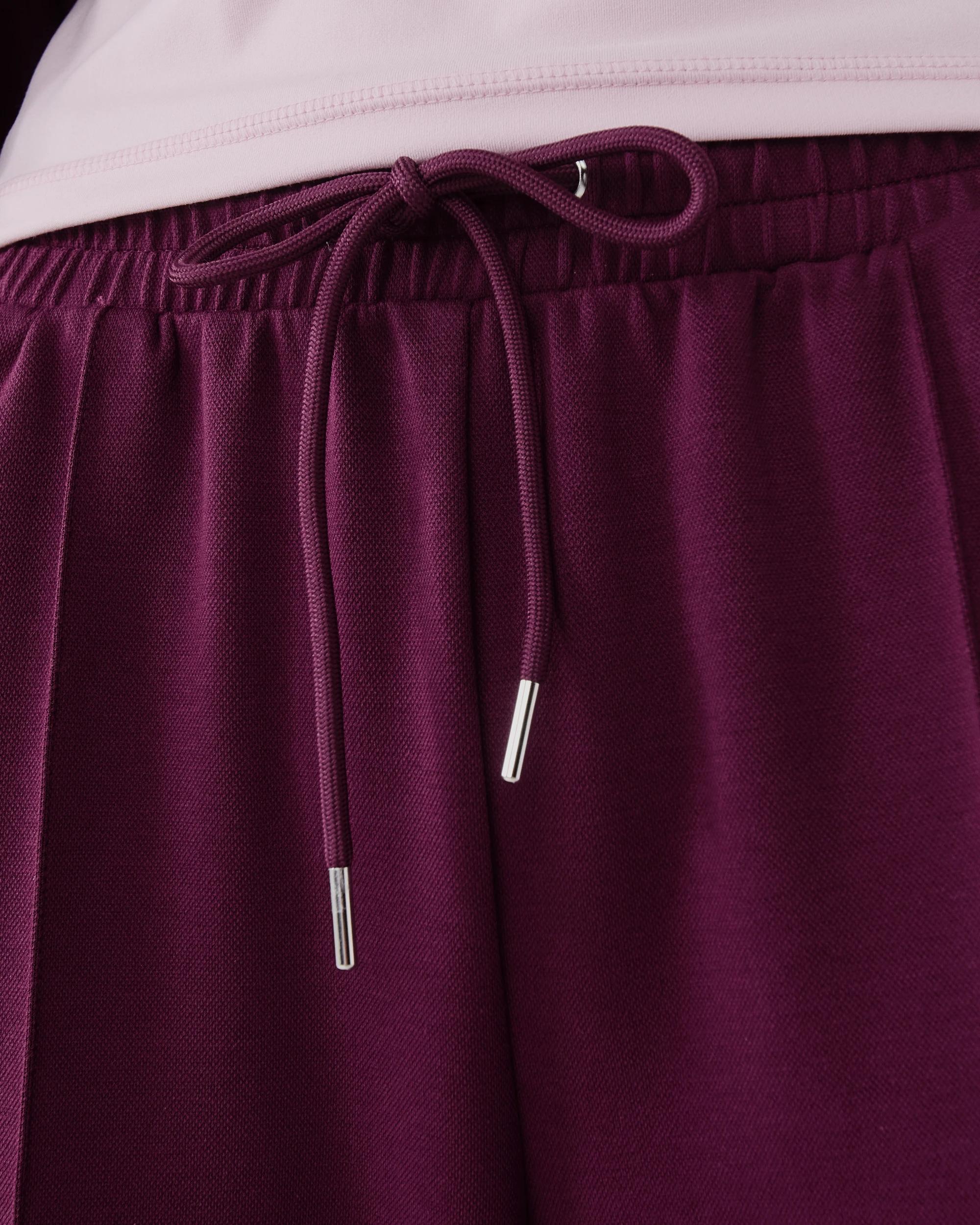 5 Active Womens Retro Wide Leg Trackpants Royal Burg, 5 of 9