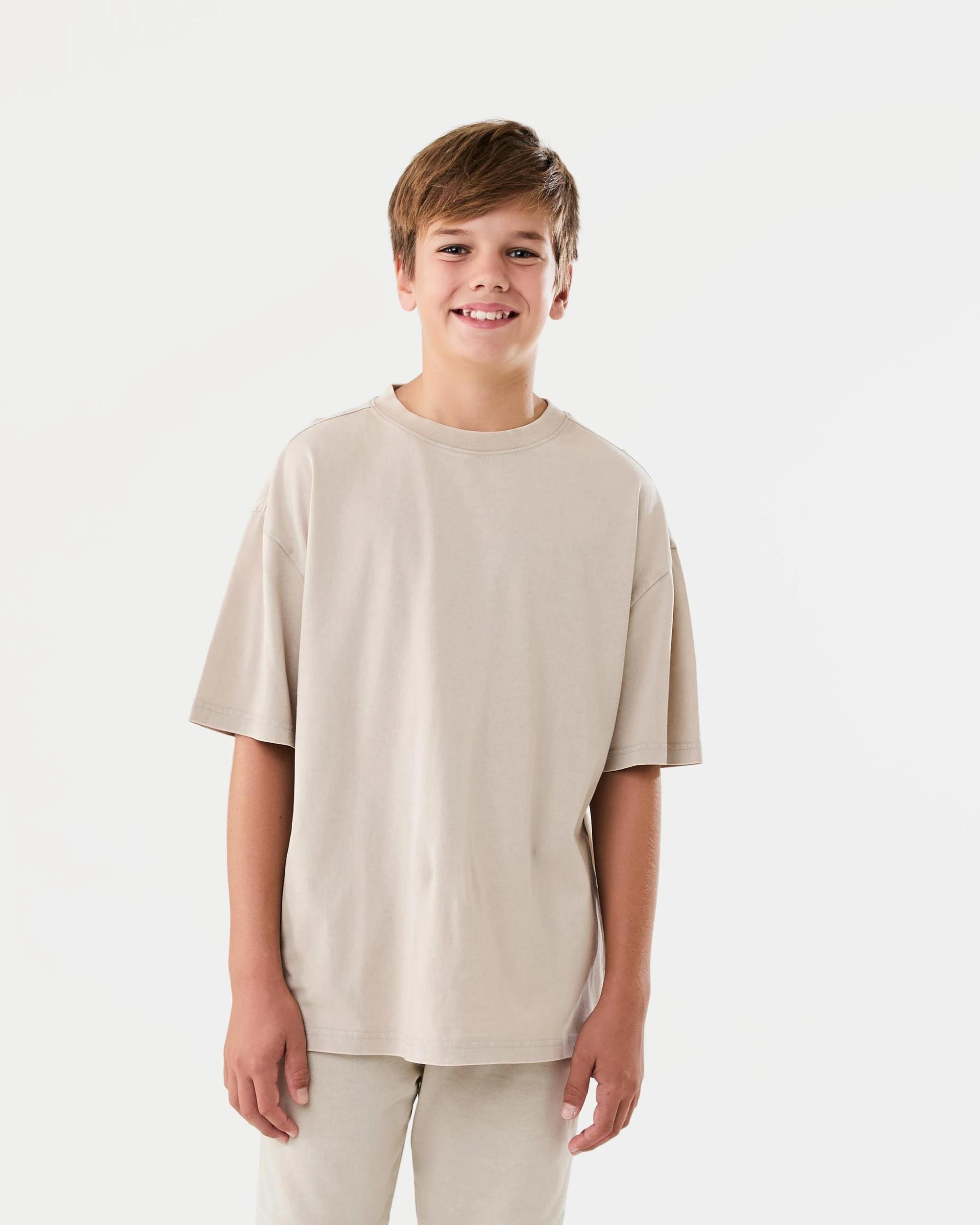 1 Short Sleeves Oversized Acid Wash T-Shirt Oxford B, 1 of 6