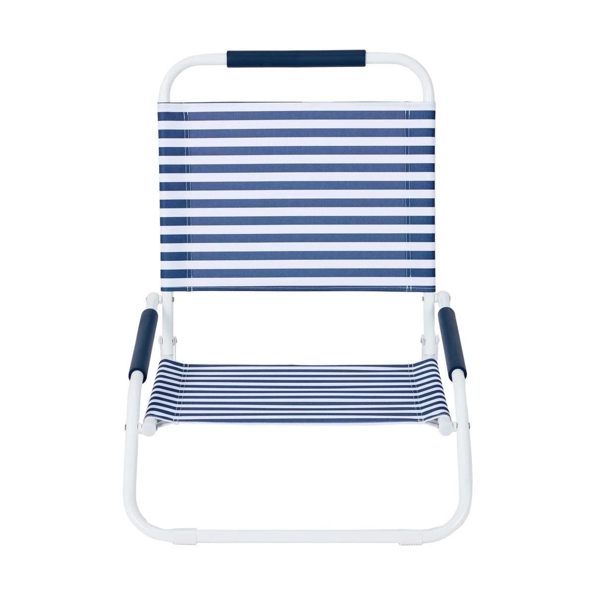 3 Beach Chair - Blue Stripe, 3 of 8