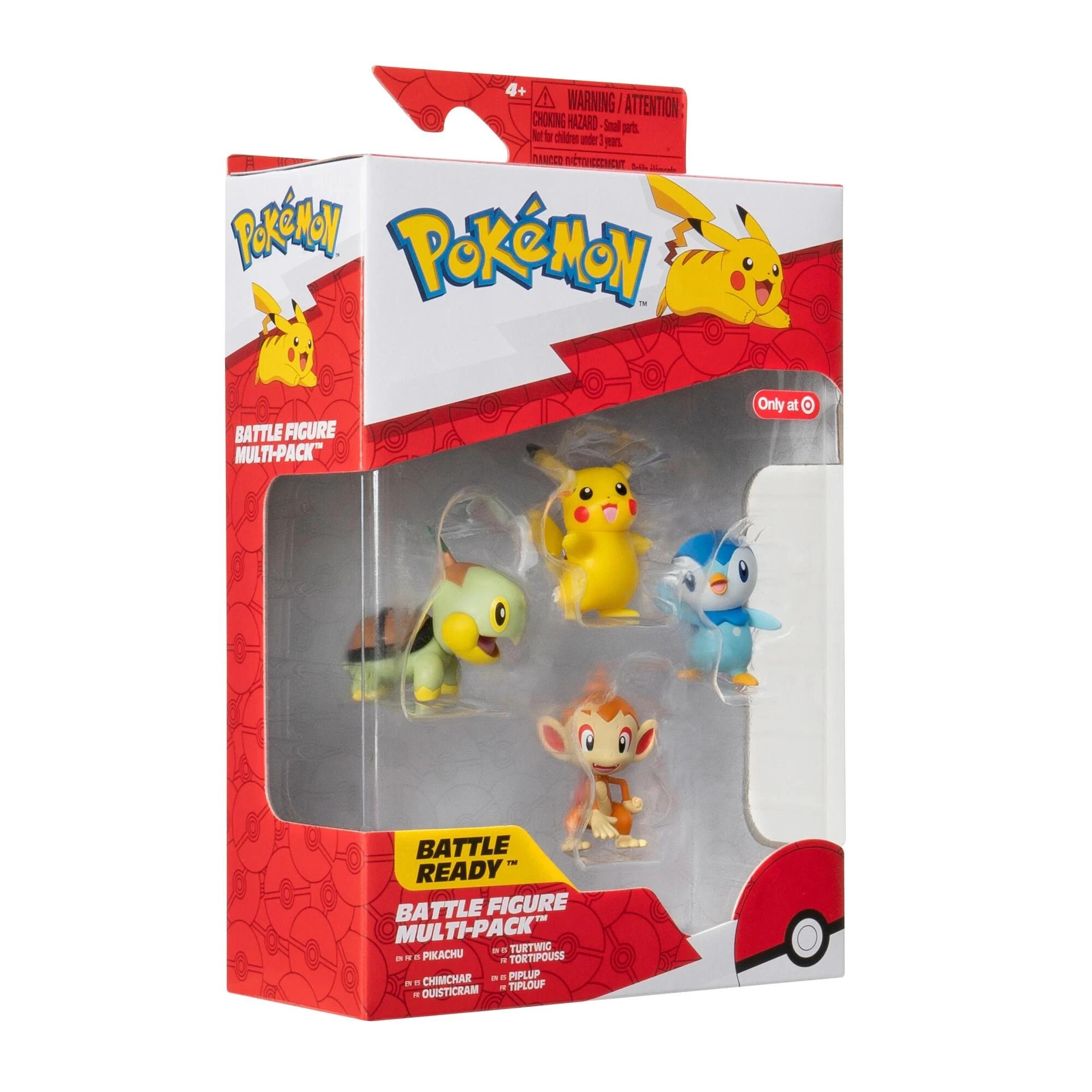 8 Pokemon Battle Figure 4 Pack - Multi, 8 of 8