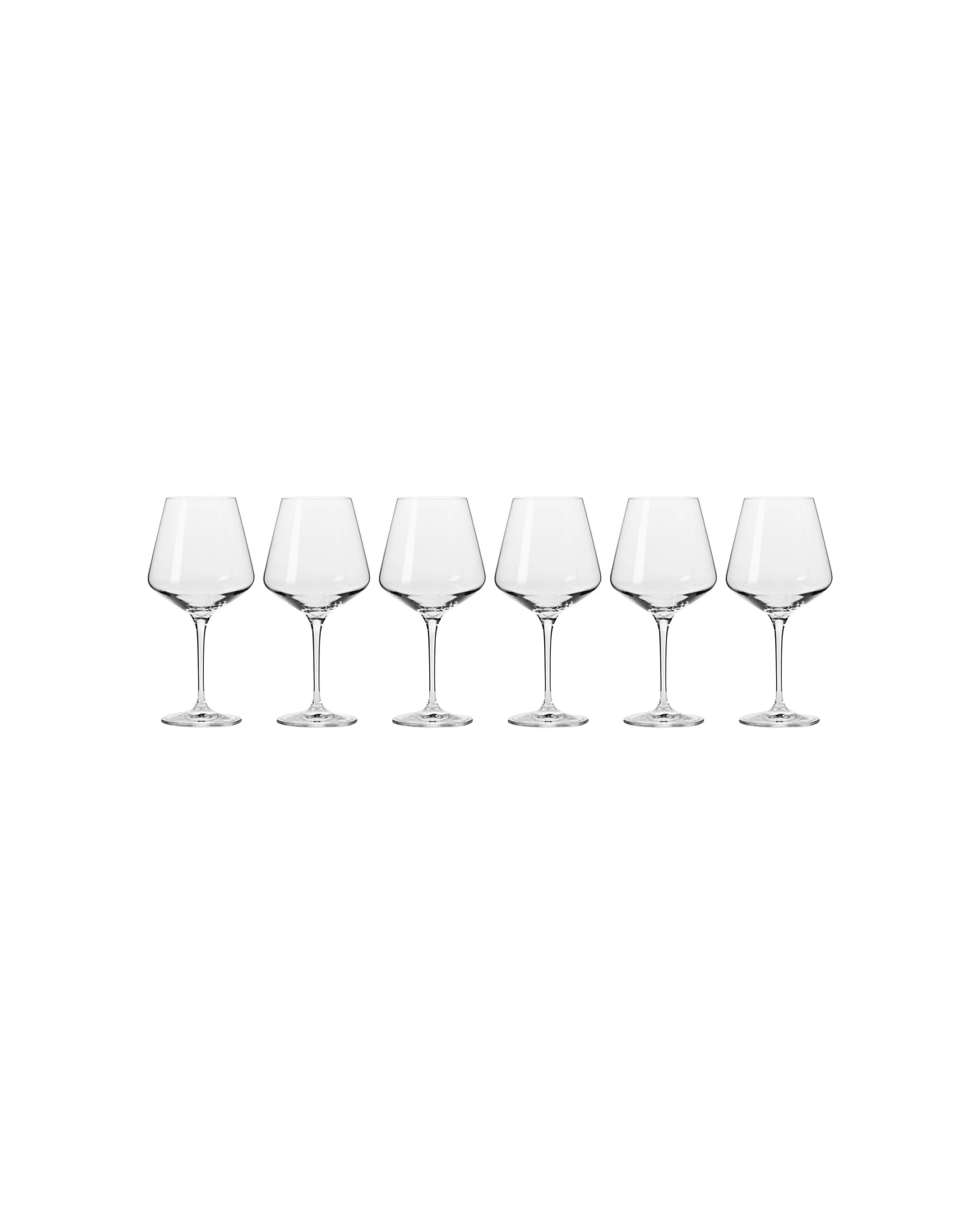 2 Krosno Avant-Garde Stemmed Wine Glass Set, 6-piece, 560 ml - Plain, 2 of 4