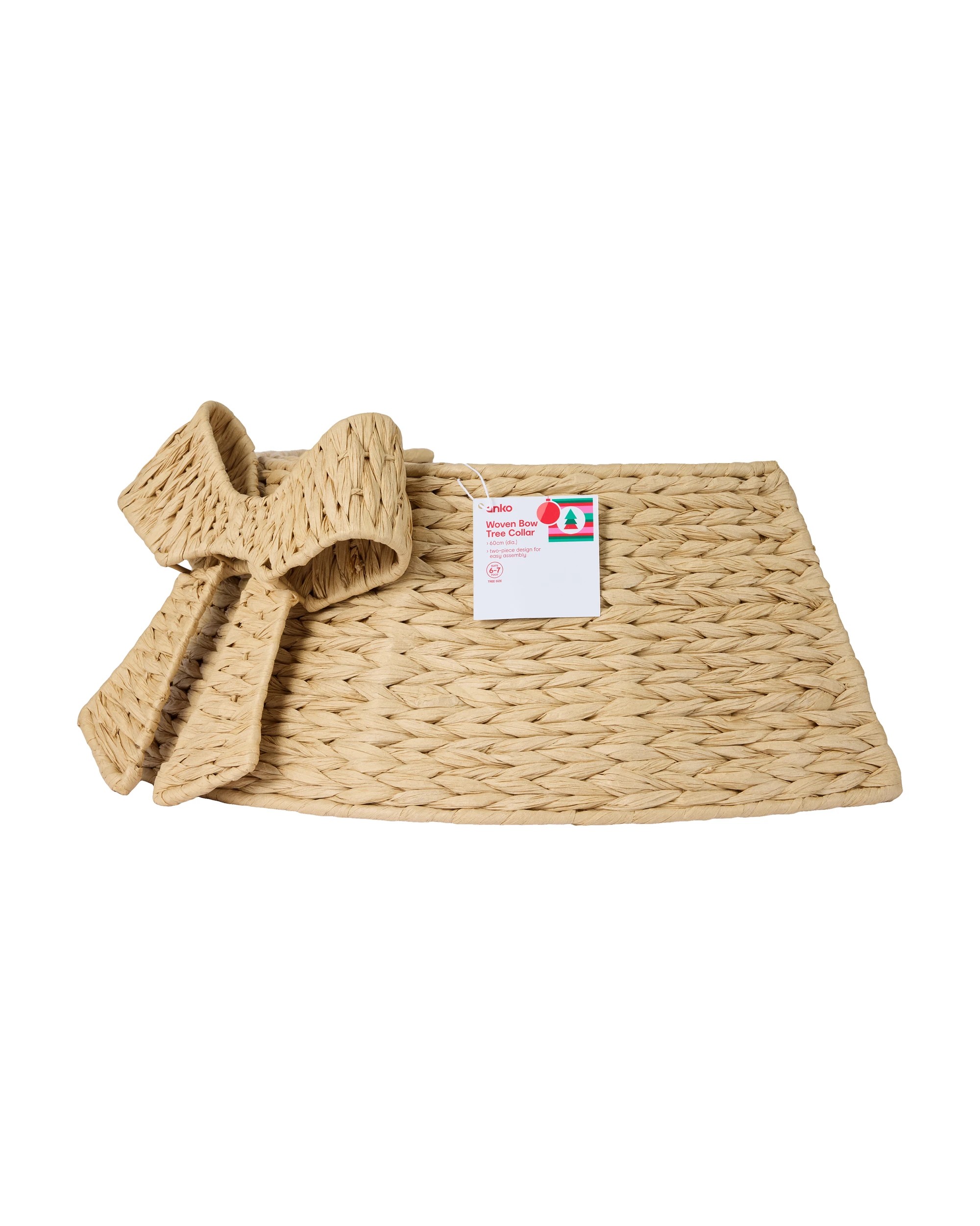 5 Woven Bow Tree Collar, 5 of 5