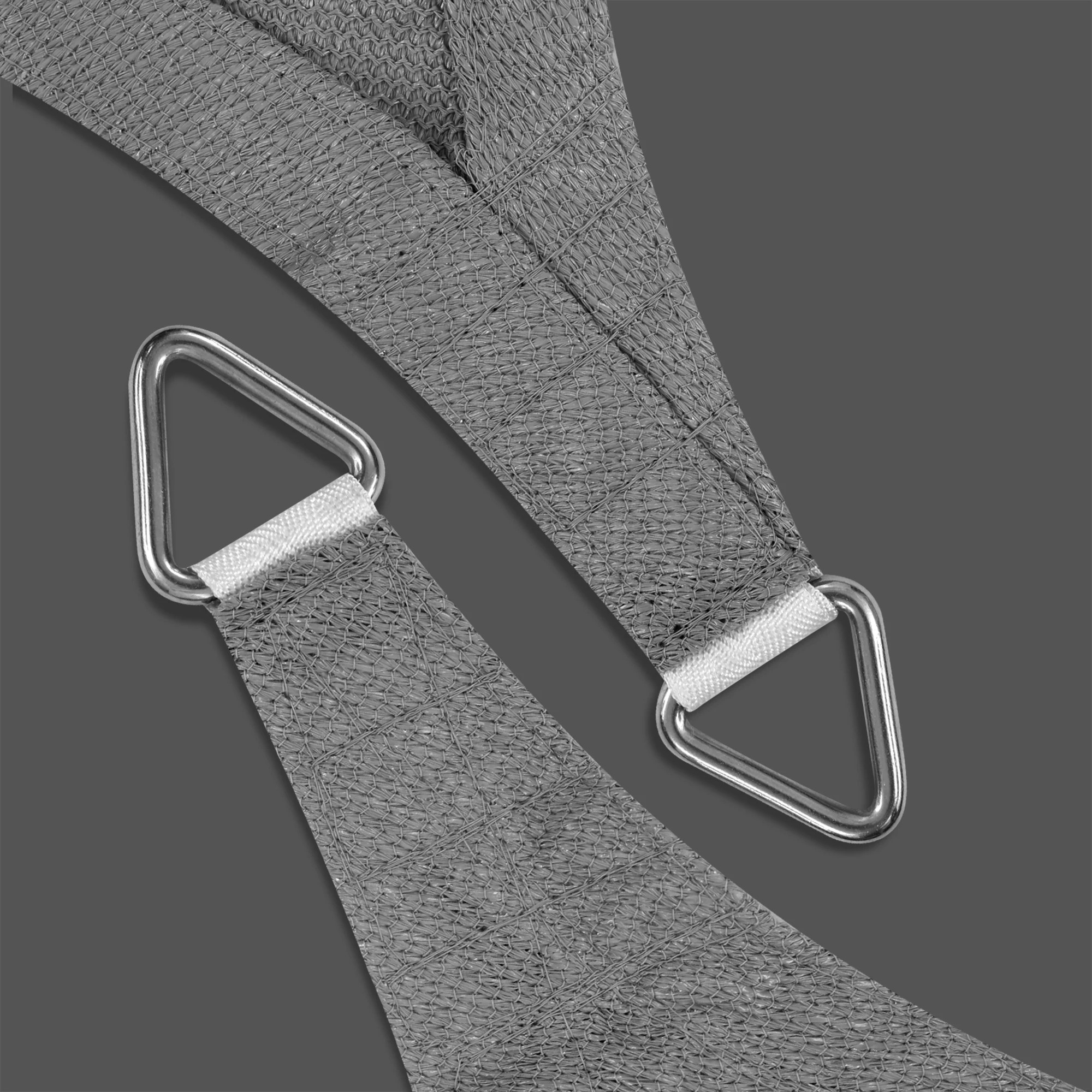 6 Instahut Sun Shade Sail Cloth 98% UV Block Outdoor Canopy Rectangle 2X5M - Grey, 6 of 8