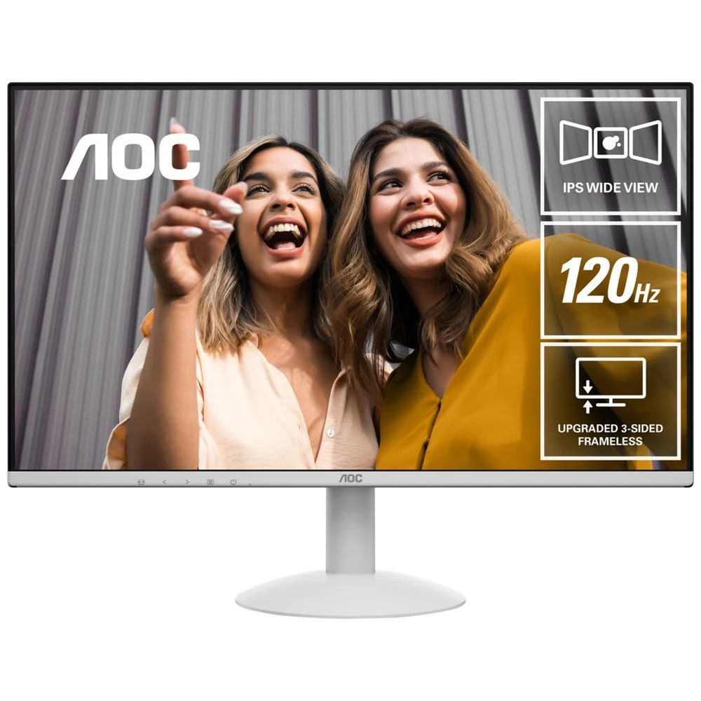 1 AOC 24" FHD 120Hz 1ms IPS Monitor 24B30H3BW, 1 of 3