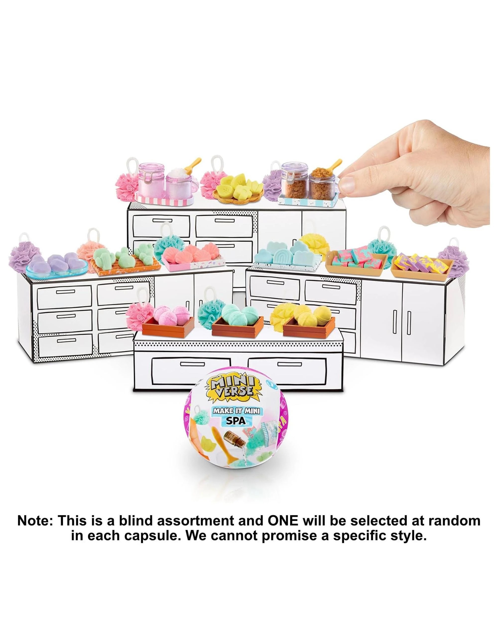 2 MGA's Miniverse Blind Ball: Make It Mini Spa 2-Pack - Two Capsules, 2 of 10