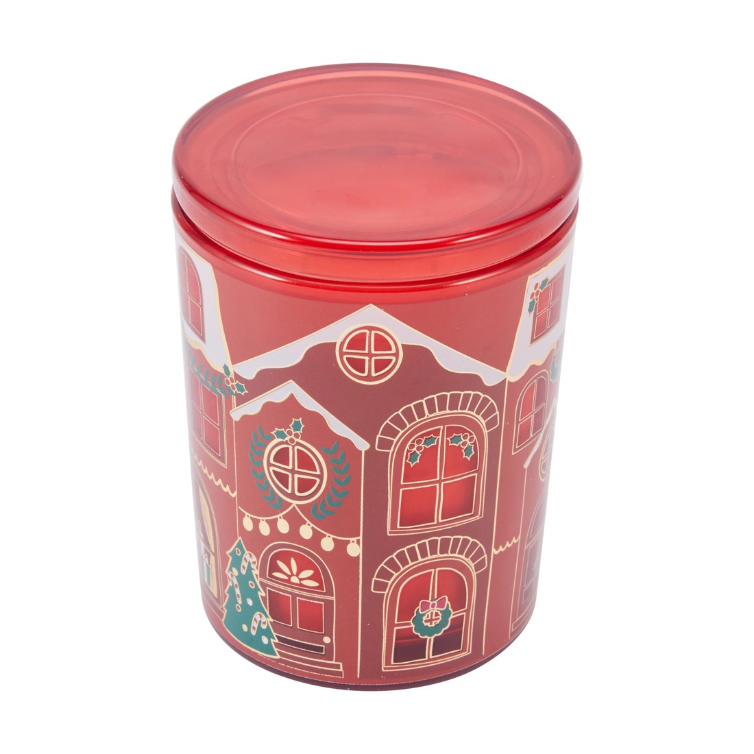 2 Christmas Village Glowing Scene Candle, 2 of 7