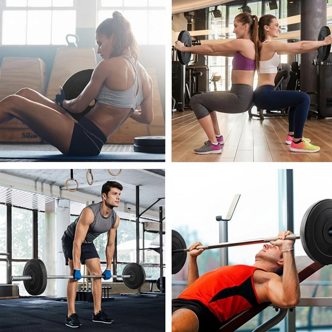 5 Everfit 40kg Barbell - Black, 5 of 6