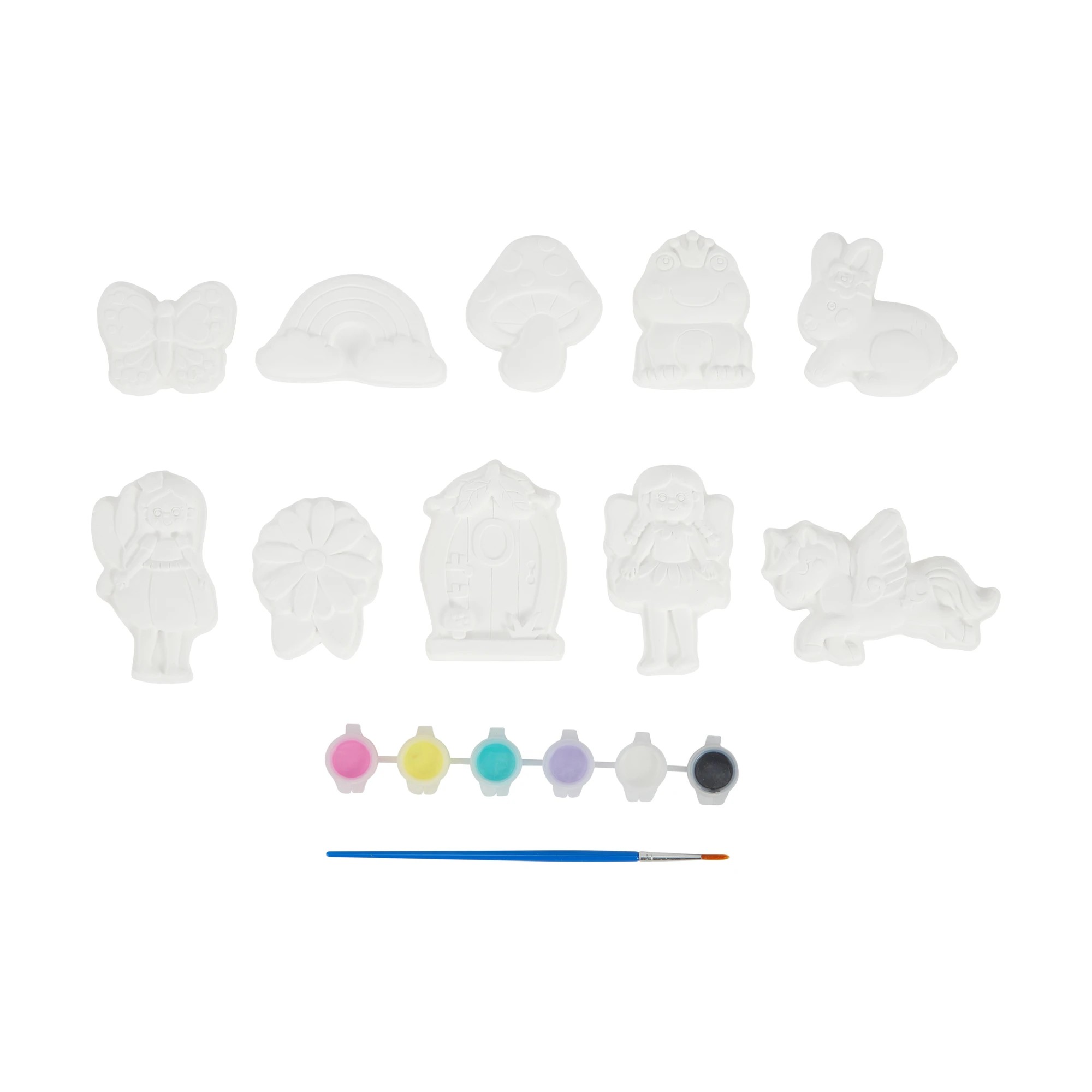 2 17 Piece Paint Your Own Fairy Garden Set, 2 of 10