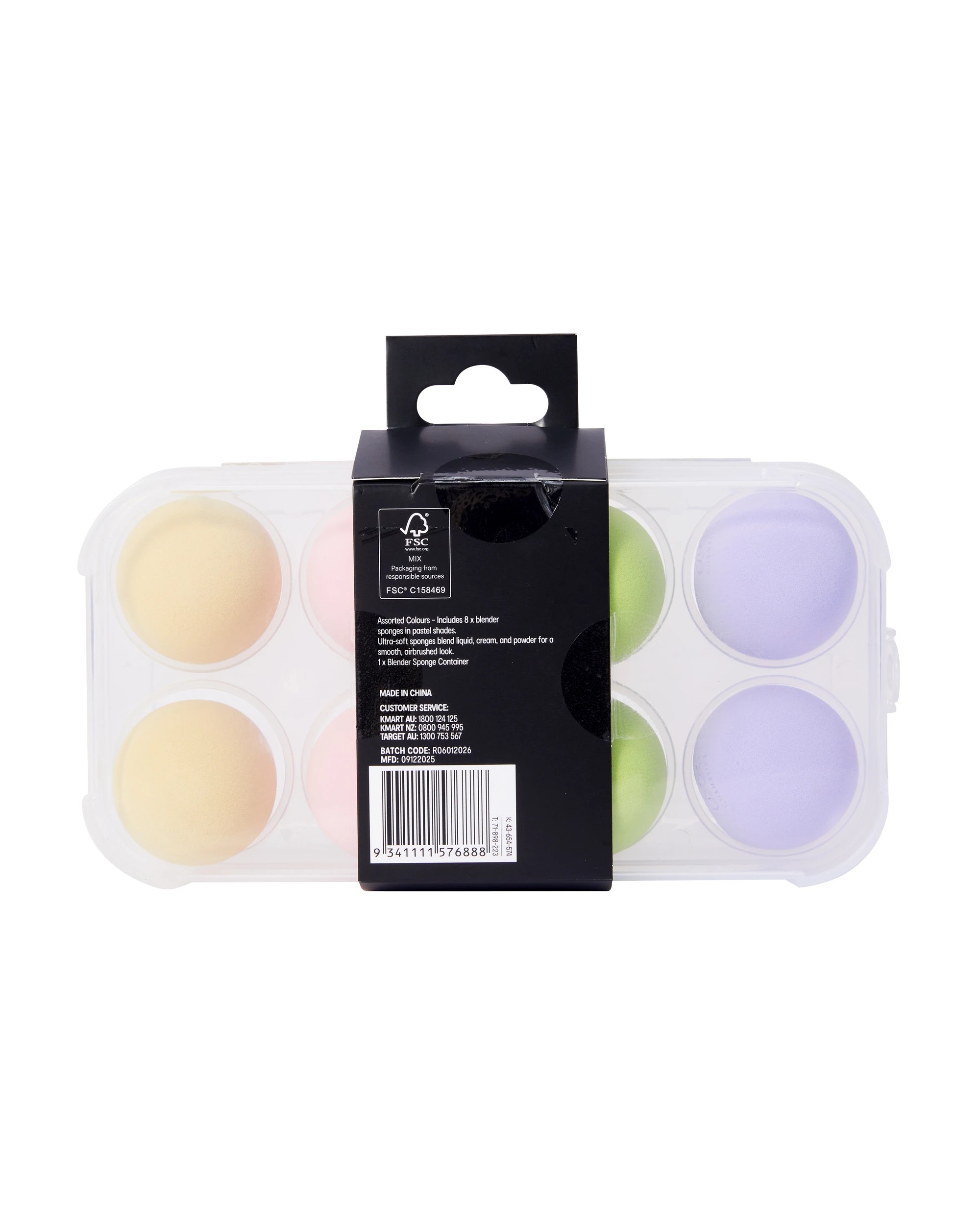 7 OXX Cosmetics 8 Pack Beauty Blender Sponges and Case, 7 of 7