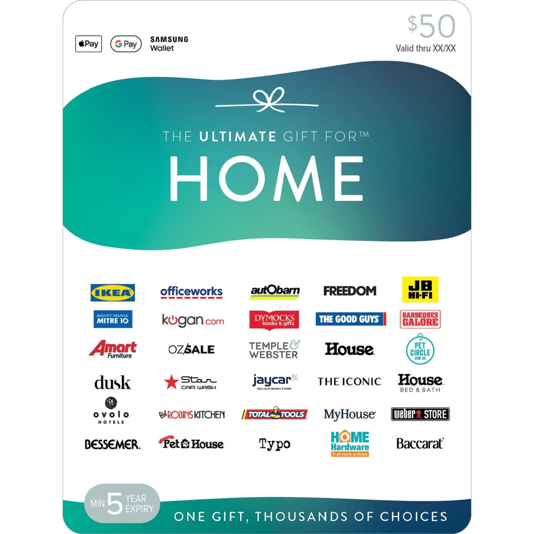 1 The Ultimate Gift for Home $50 Gift Card, 1 of 1