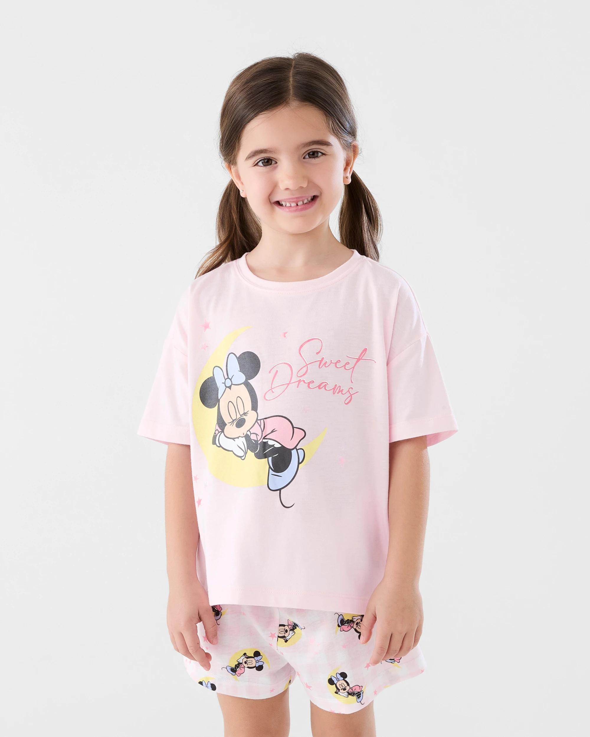 1 Disney Minnie Mouse License Pyjama Set Minnie, 1 of 8