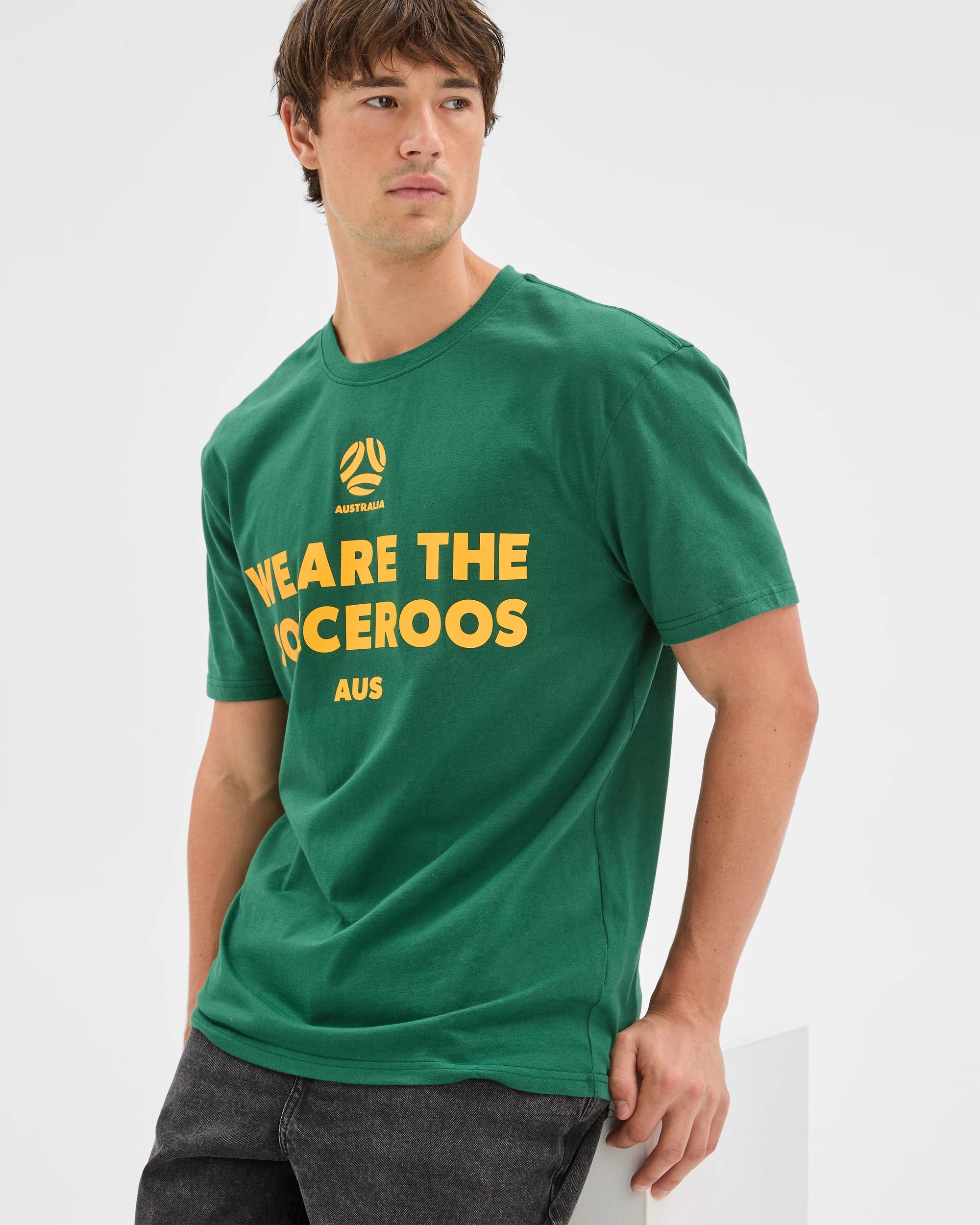2 Socceroos Short Sleeve T-Shirt GREEN, 2 of 6
