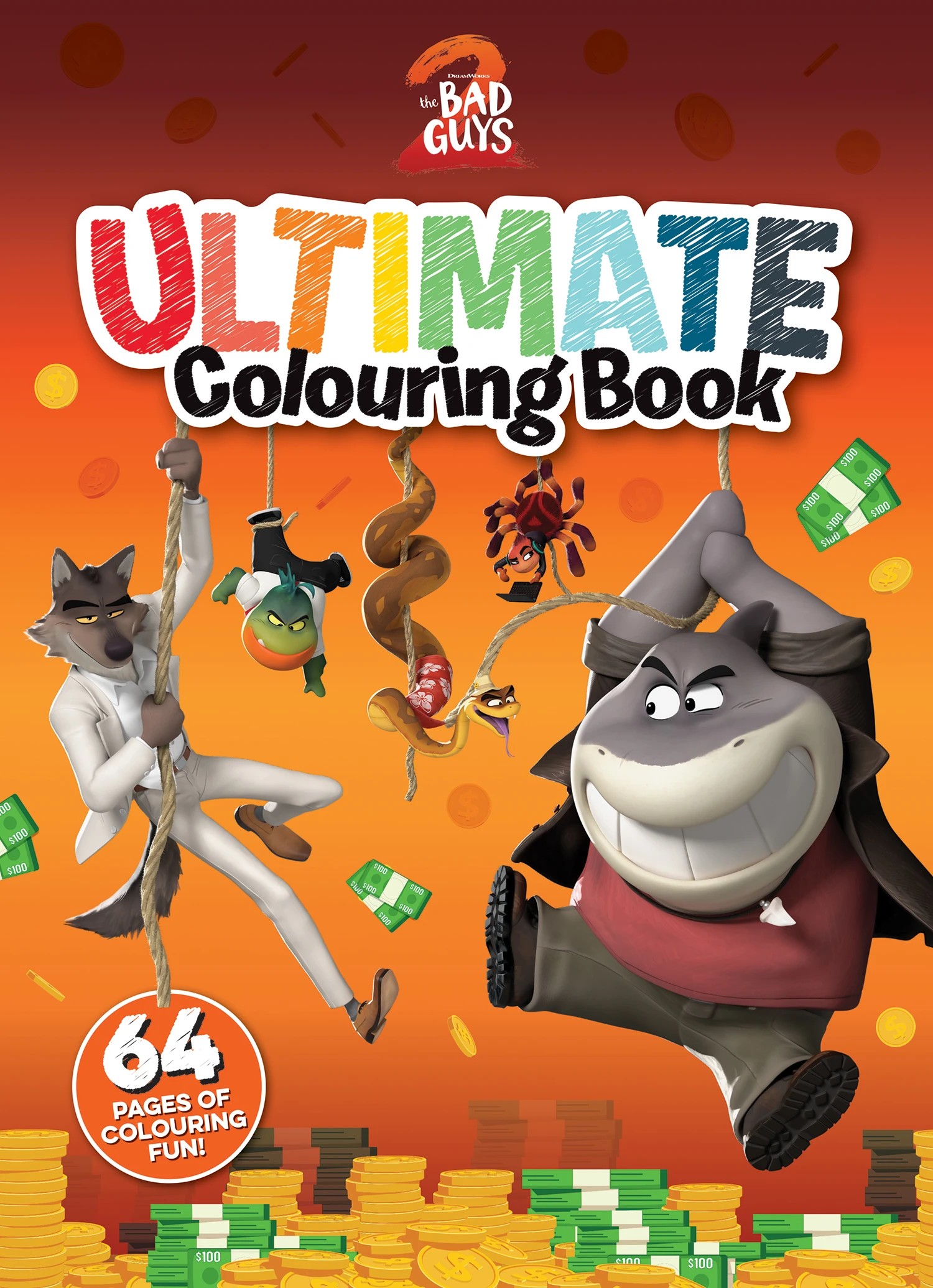 1 The Bad Guys 2 Ultimate Colouring Book